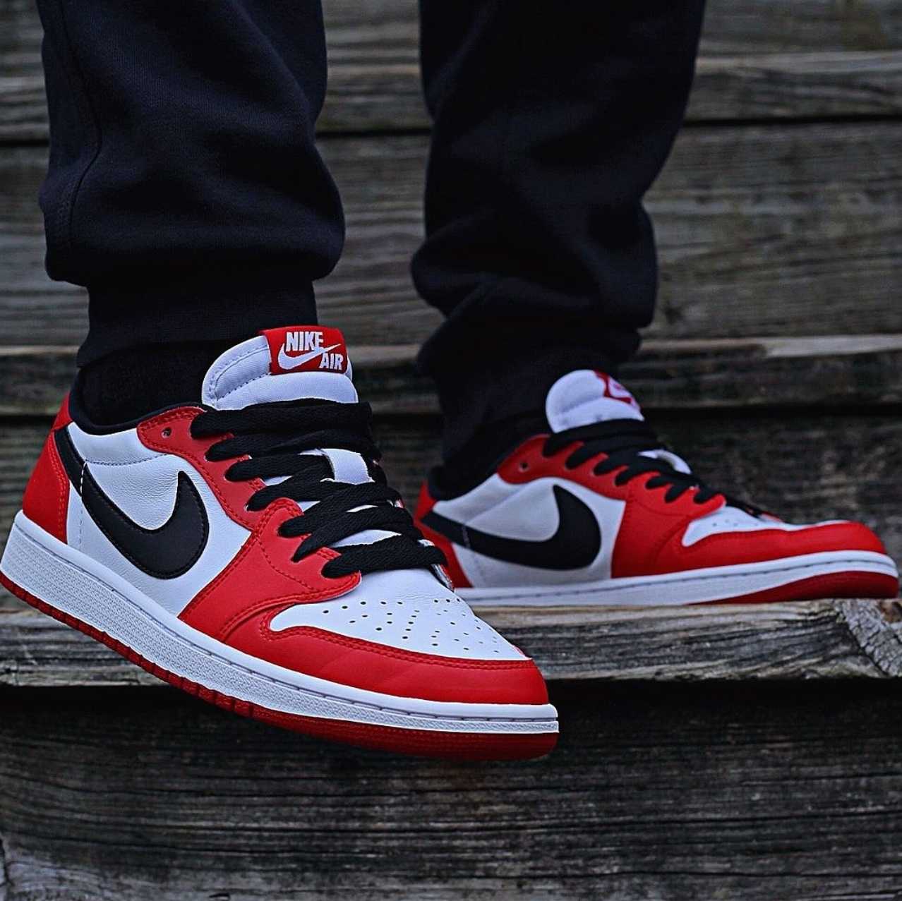 Jordan 1 Low Golf Chicago 착용 스타일 - 9