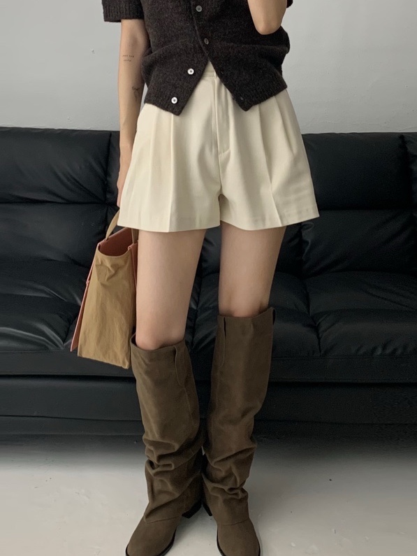 Acne Studios Baker Out Mini Tote Bag Brown Pink 착용 스타일 - 2