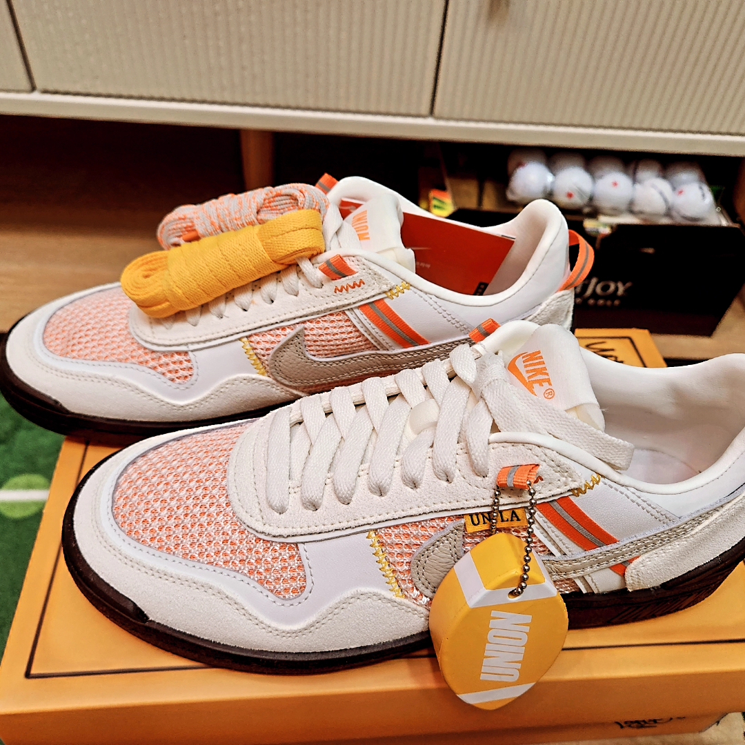 Nike x Union Field General SP Ivory and Light Orewood Brown 착용 스타일 - 2