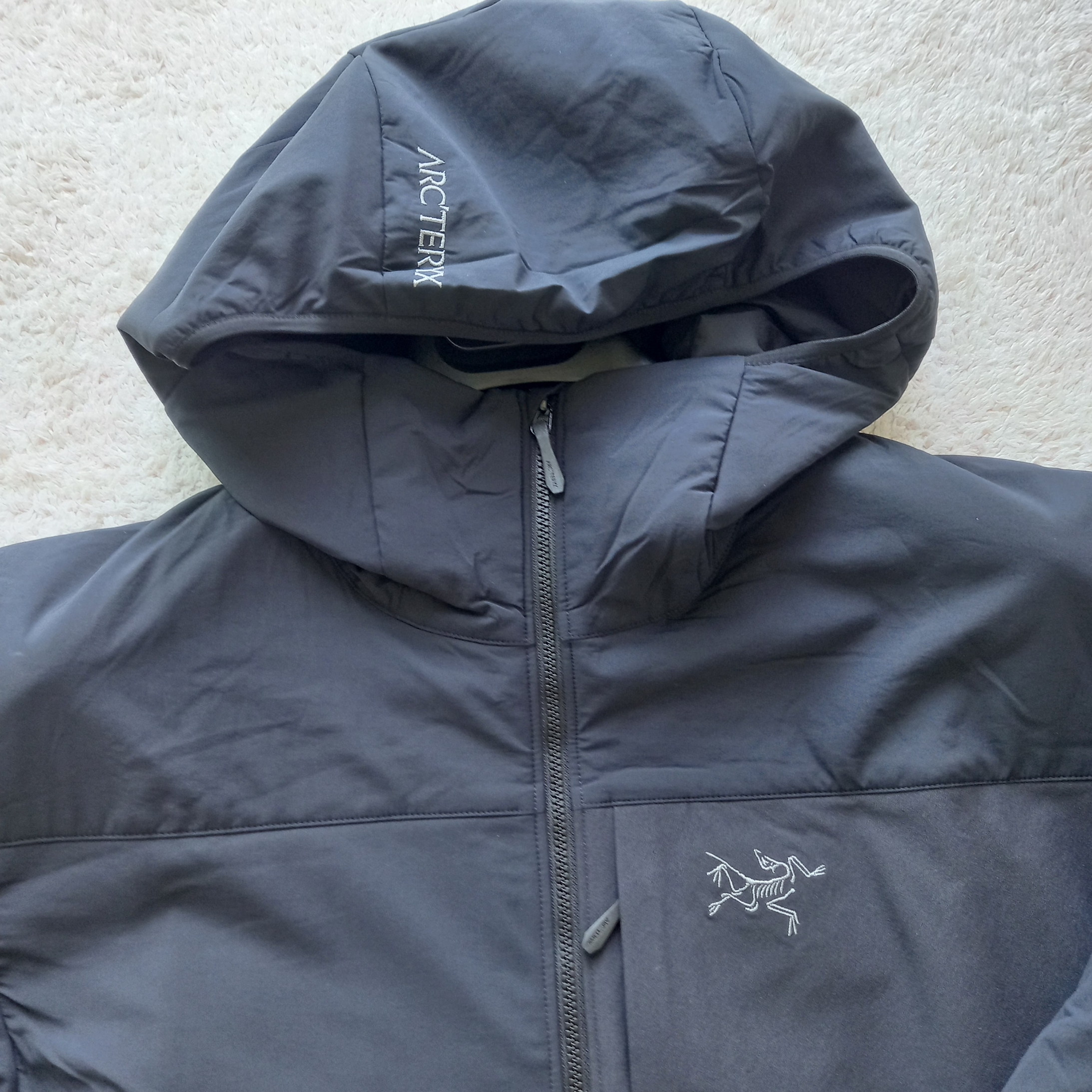 Arc'teryx Proton Hoody Black, Arc'teryx Proton Hoody Black 착용 스타일 - 2