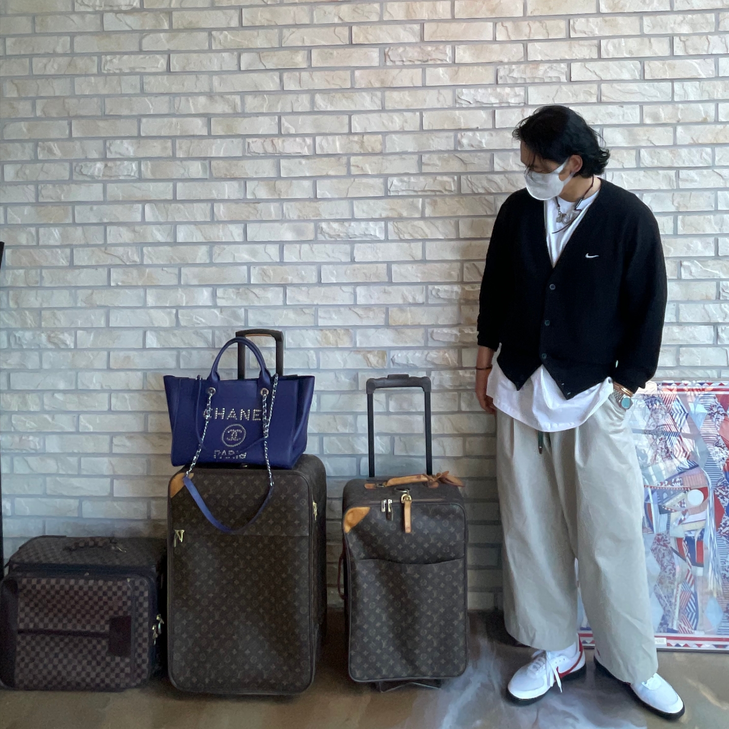 Nike SB Skateboarding Cardigan Black - Asia, Nike Field General 82 SP White and Varsity Red 착용 스타일