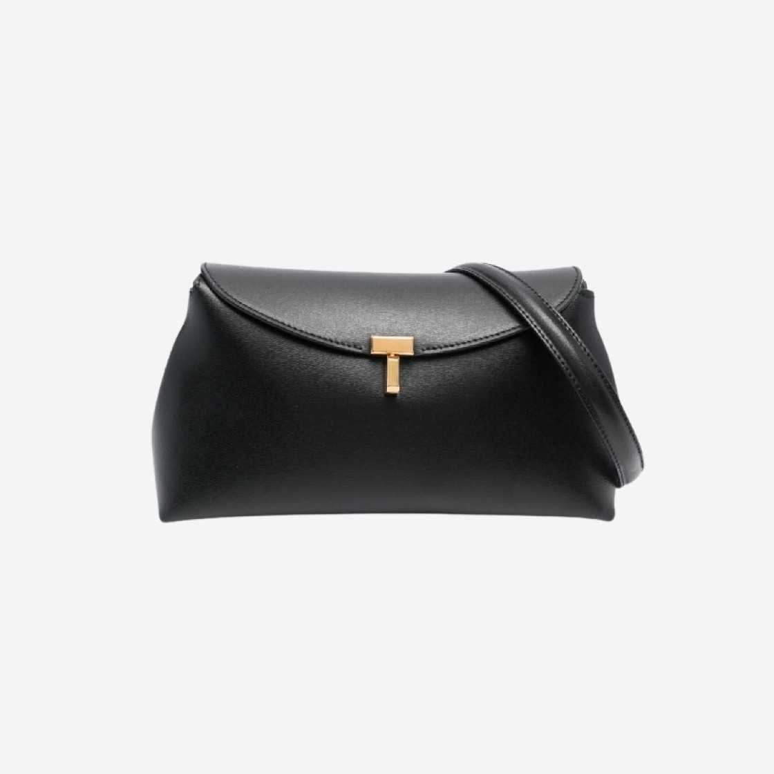 Toteme T-Lock Clutch Black 상세 이미지 1