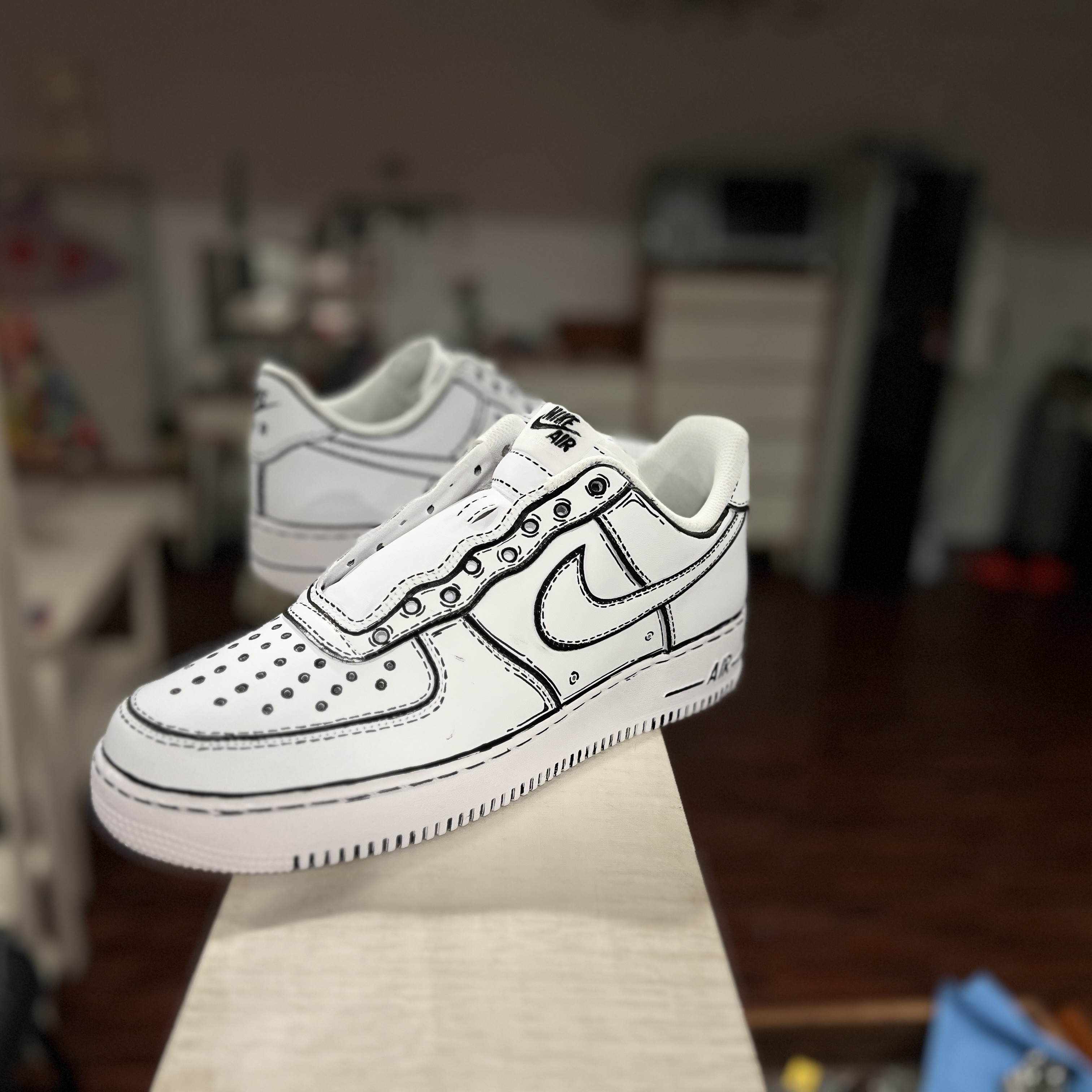 Nike Air Force 1 '07 Low White 착용 스타일