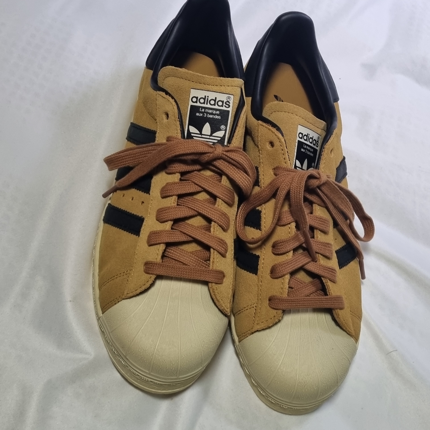 Adidas Superstar 82 Mesa Core Black 착용 스타일 - 4