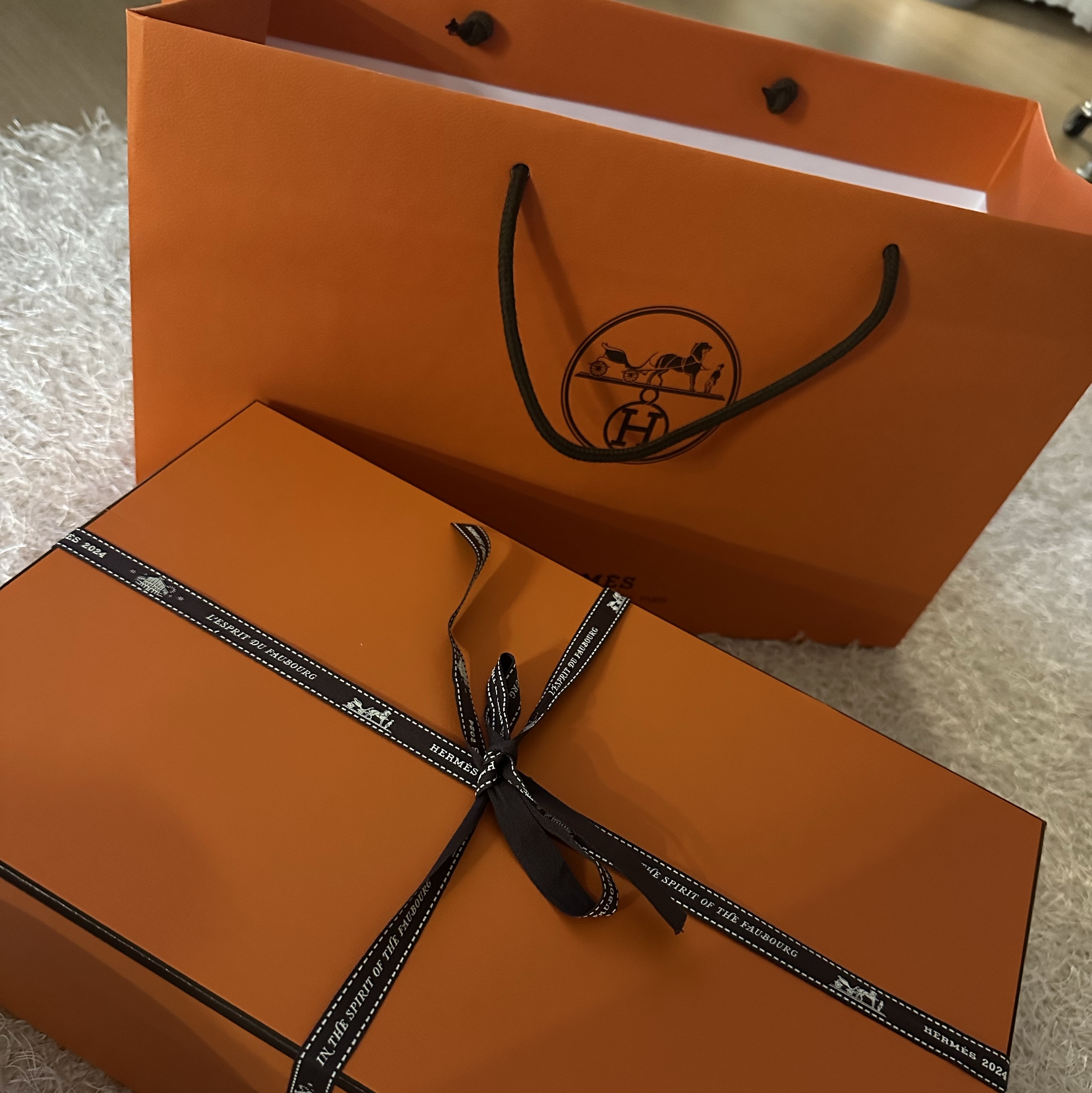 (W) Hermes Bouncing Sneaker Mesh Suede Goatskin & Gris Temperance 착용 스타일 - 1
