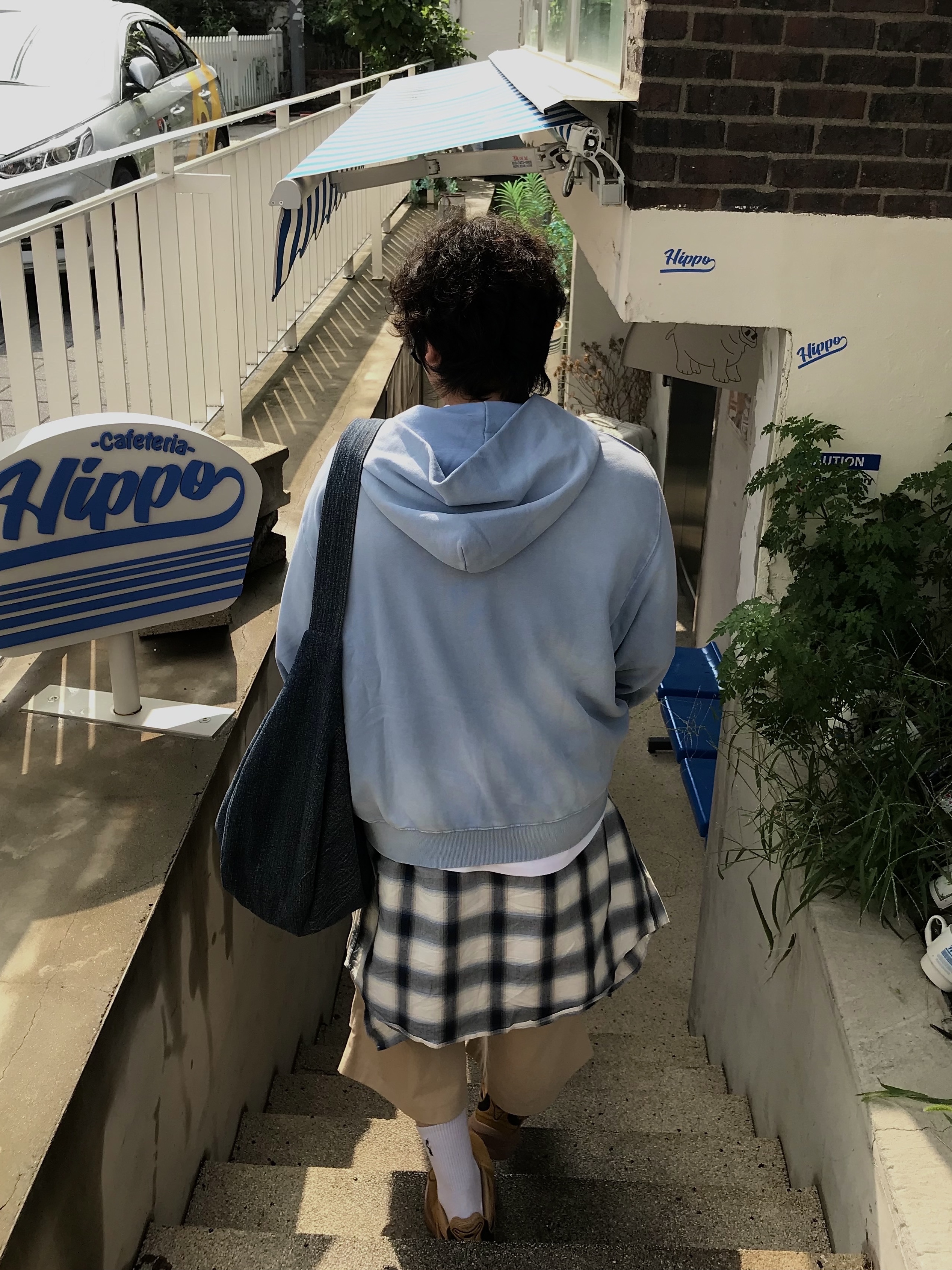 Millo Archive Ombre Check Shirt Navy, Remagine Hybrid Derby Shoes Starting Bigger Wheat 착용 스타일 - 8