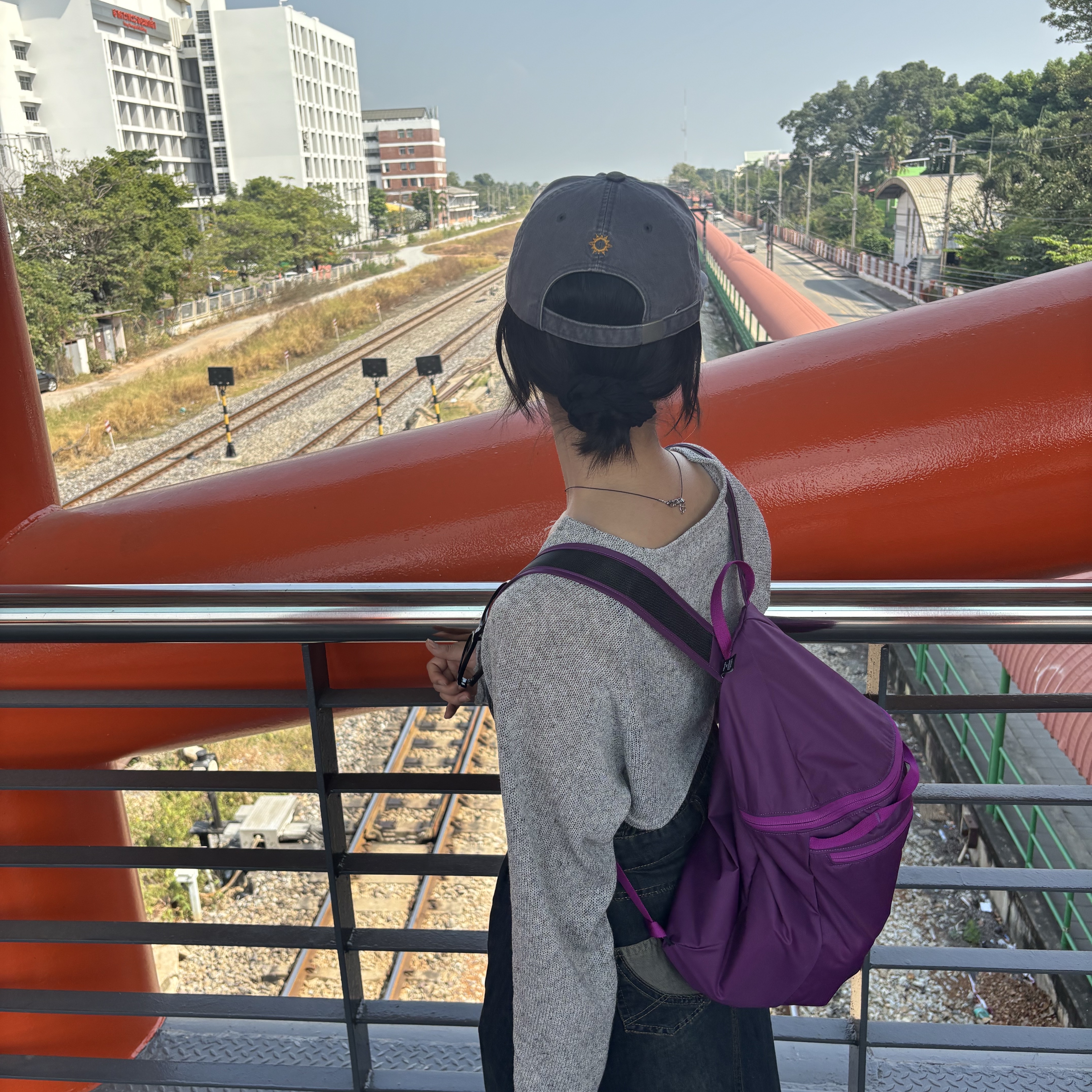 Arc'teryx Heliad 15 Backpack Groovie 착용 스타일 - 2