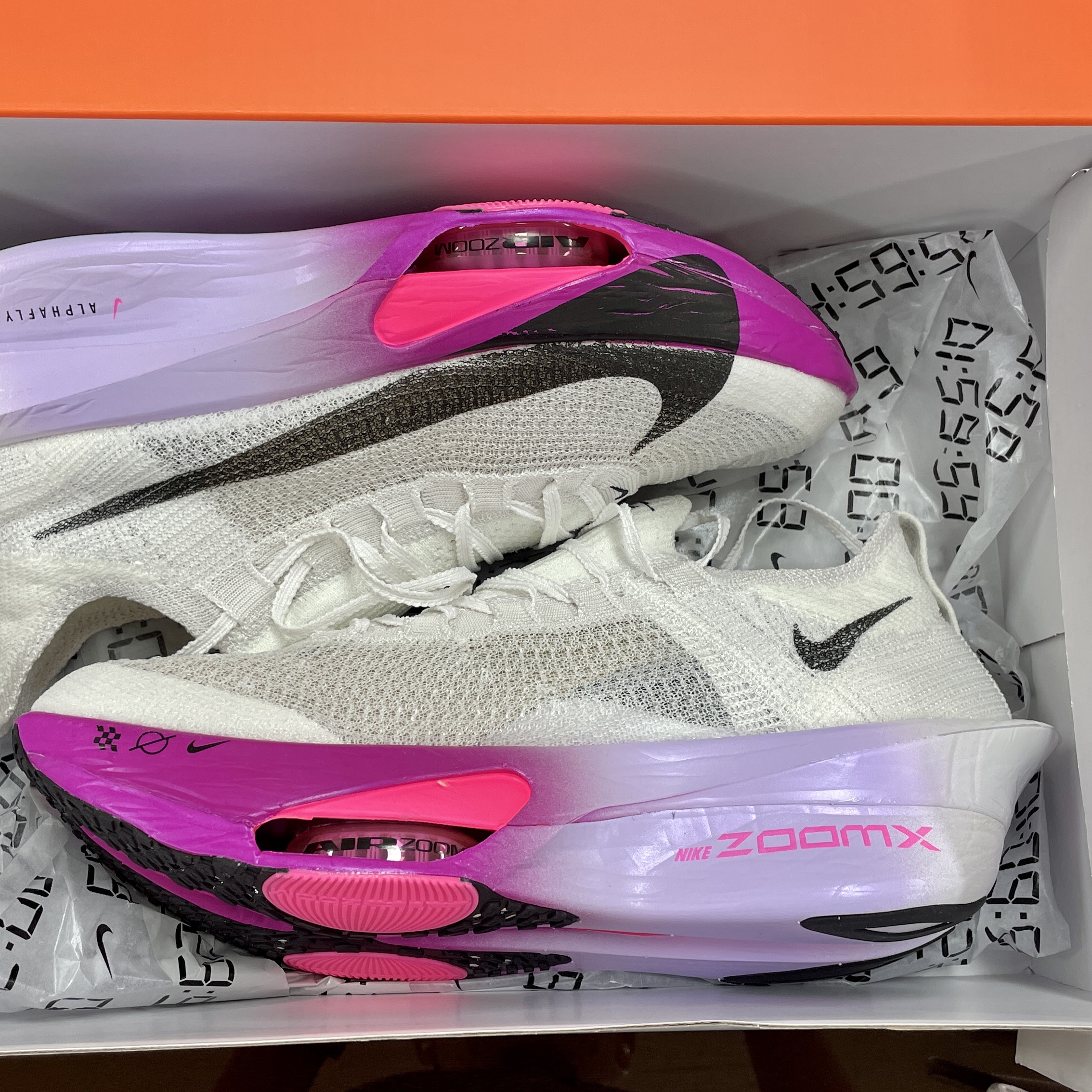 Nike Air Zoom Alphafly Next% 3 Hyper Pink 착용 스타일