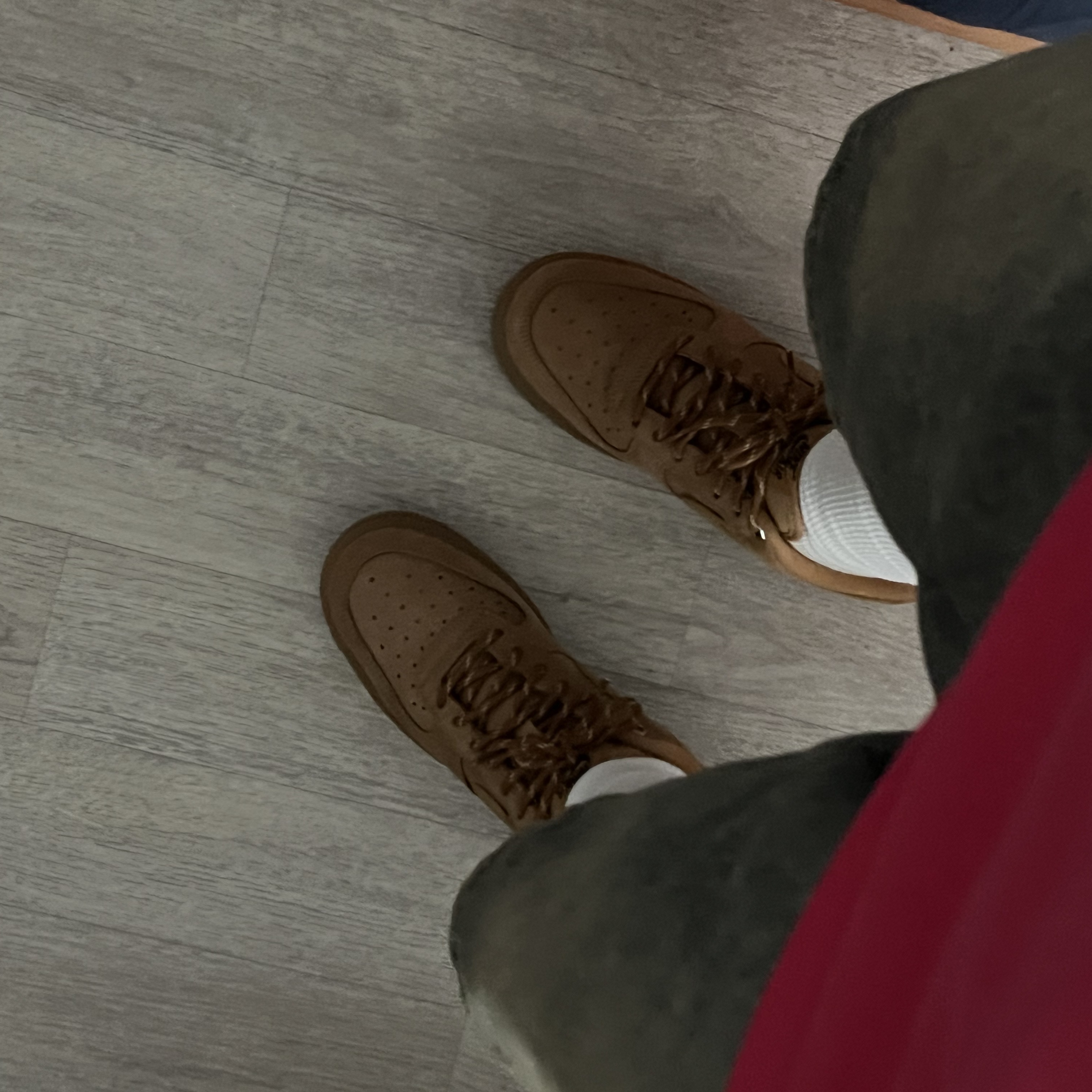 (W) Nike Air Force 1 '07 WB Flax Wheat 착용 스타일 - 3
