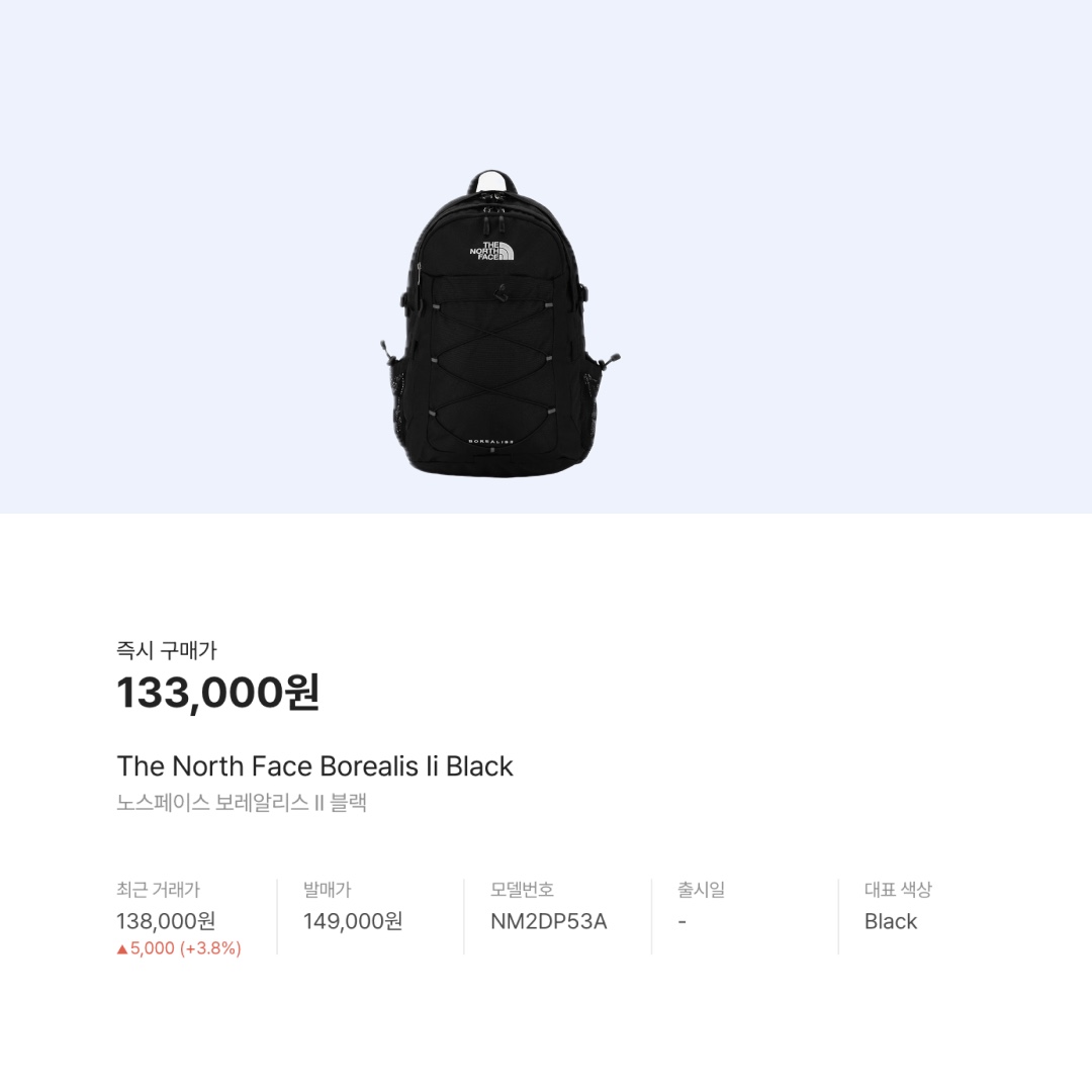 The North Face Borealis II Black 착용 스타일 - 2