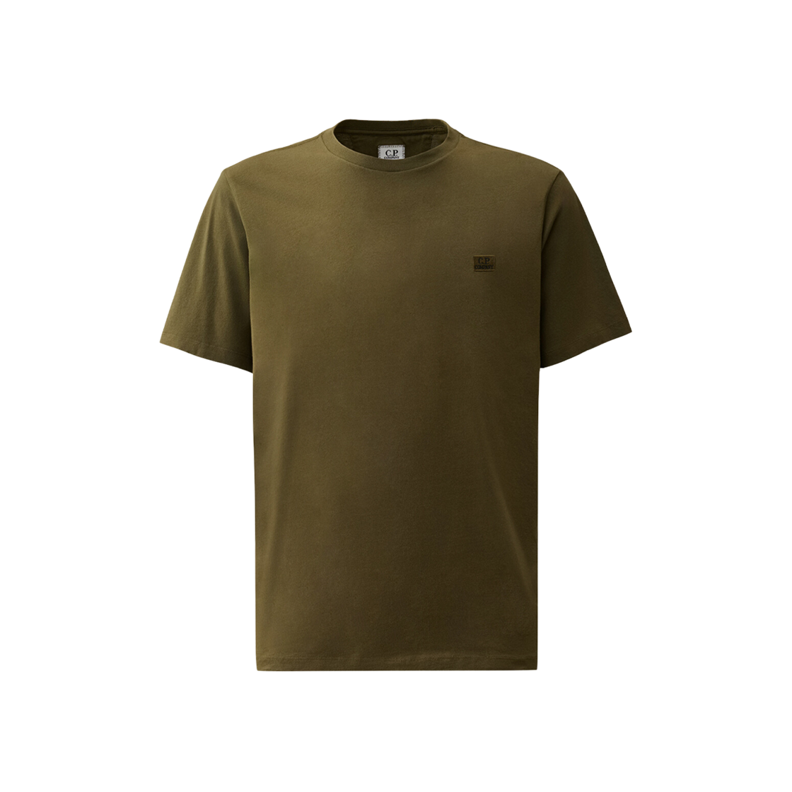 CP COMPANY｜SHORT-SLEEVED ROUND NECK T-SHIRTS (24/1 Jers 24/1 Jersey Short Sleeve Printed Logo T-Shirt | CPC USCA
