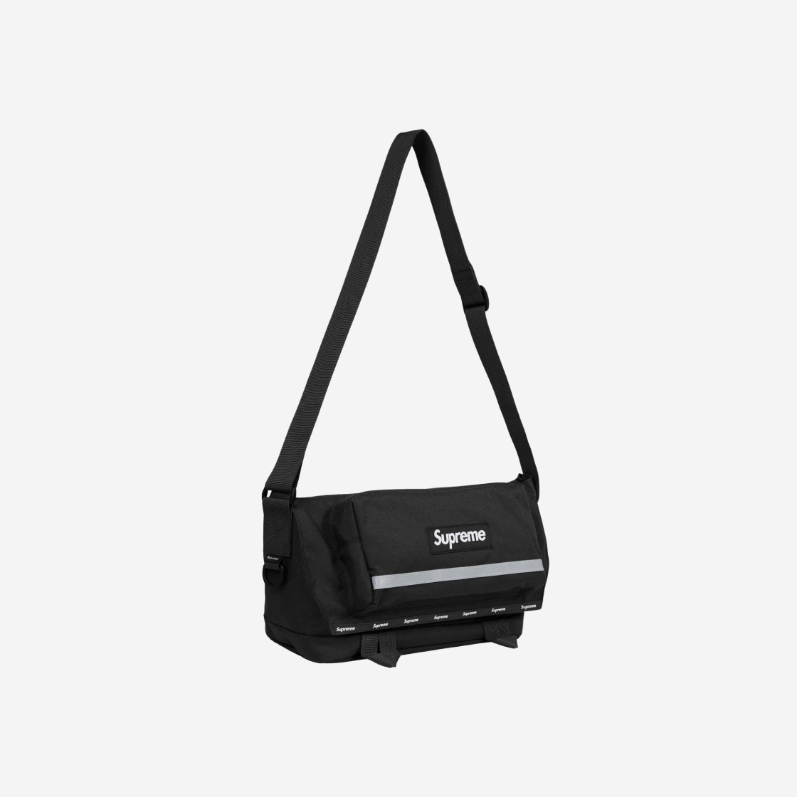 Supreme Messenger Bag Black - 24FW 상세 이미지 2