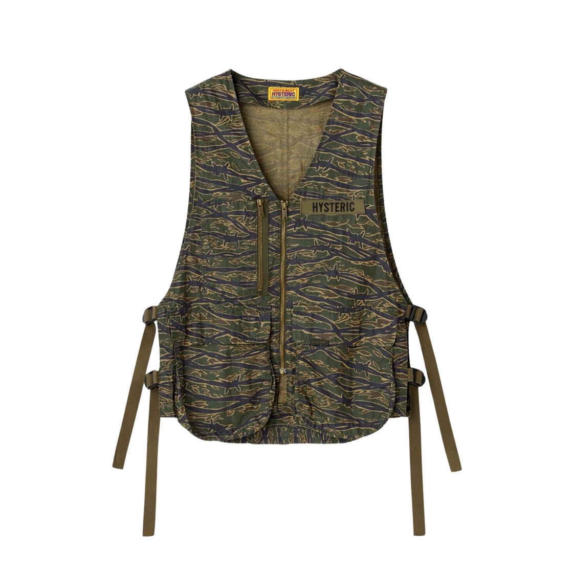 (W) Hysteric Glamour Technical Vest Khaki 상세 이미지 1