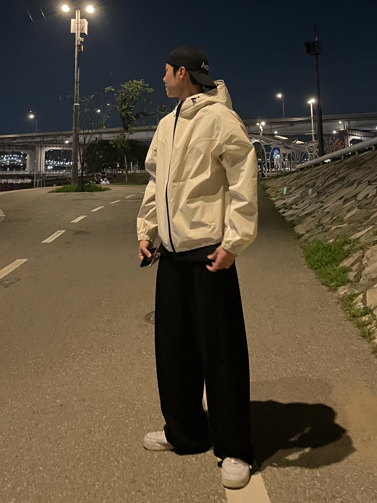 Nike Air Force 1 '07 Low White 착용 스타일 - 4