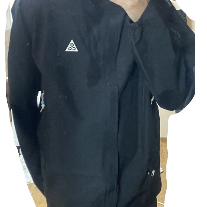 Nike ACG Storm-Fit ADV Cascade Rains Full Zip Jacket Black - Asia 착용 스타일