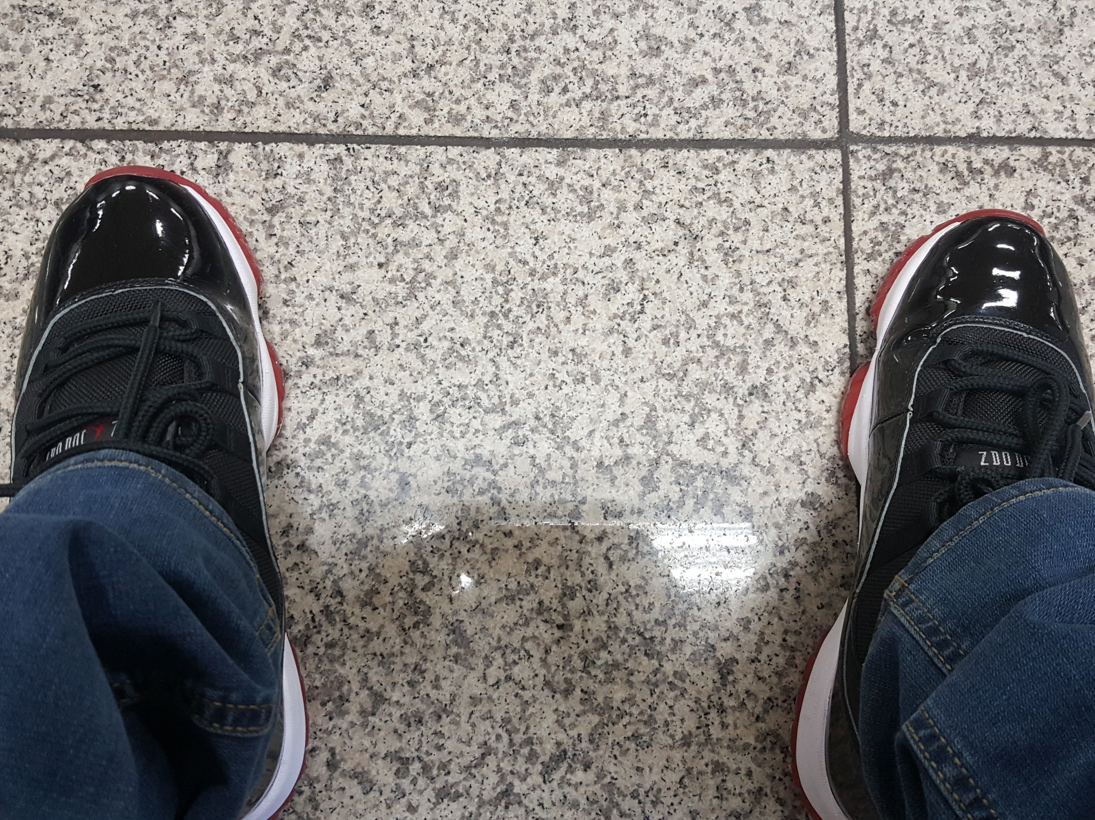 Jordan 11 Retro Bred 2019 착용 스타일