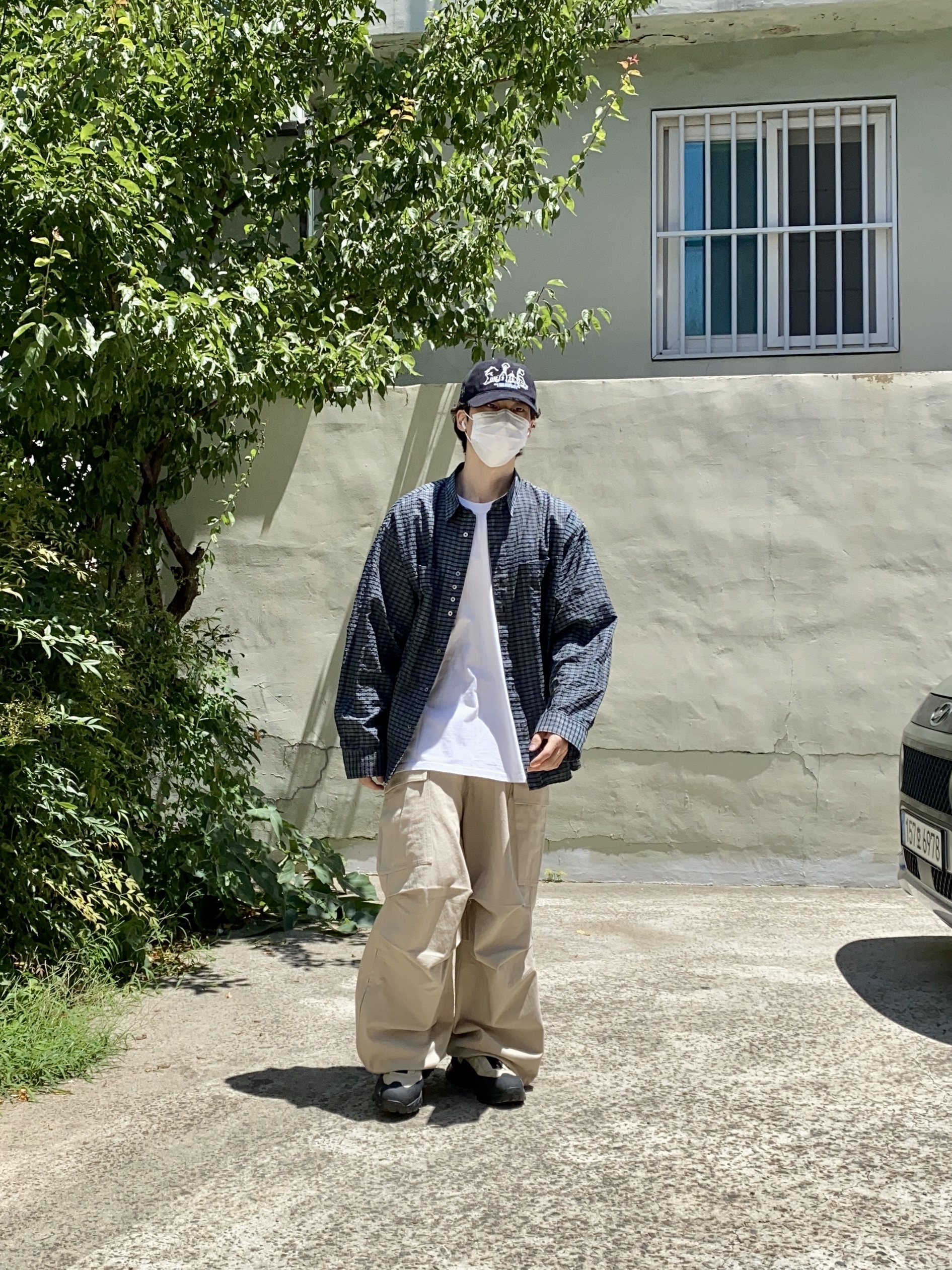 Nonnod Side Zip Cargo Pants Beige, Roa Hiking Roa Katharina Sand Brown 착용 스타일 - 1