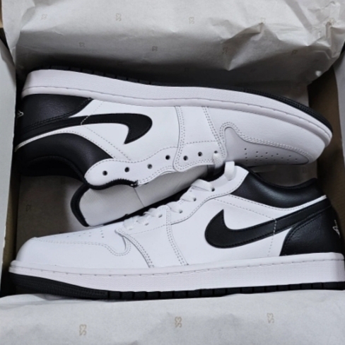 Jordan 1 Low White Black 착용 스타일