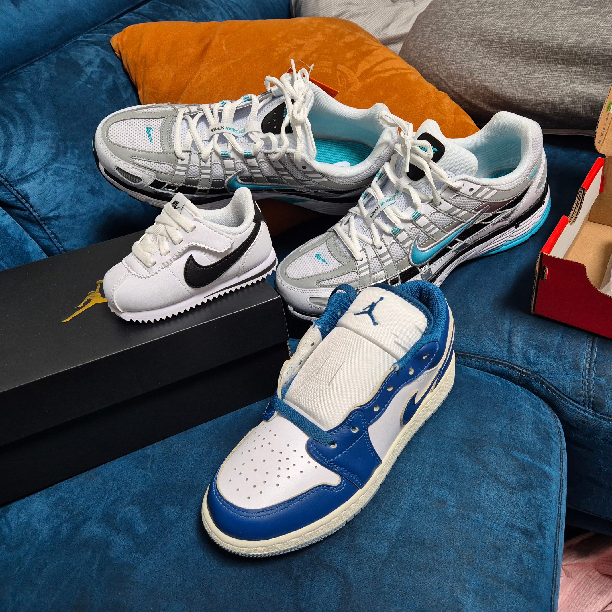 Nike P-6000 Dusty Cactus, Lacoste Cable Polo Sweater Navy 착용 스타일 - 2