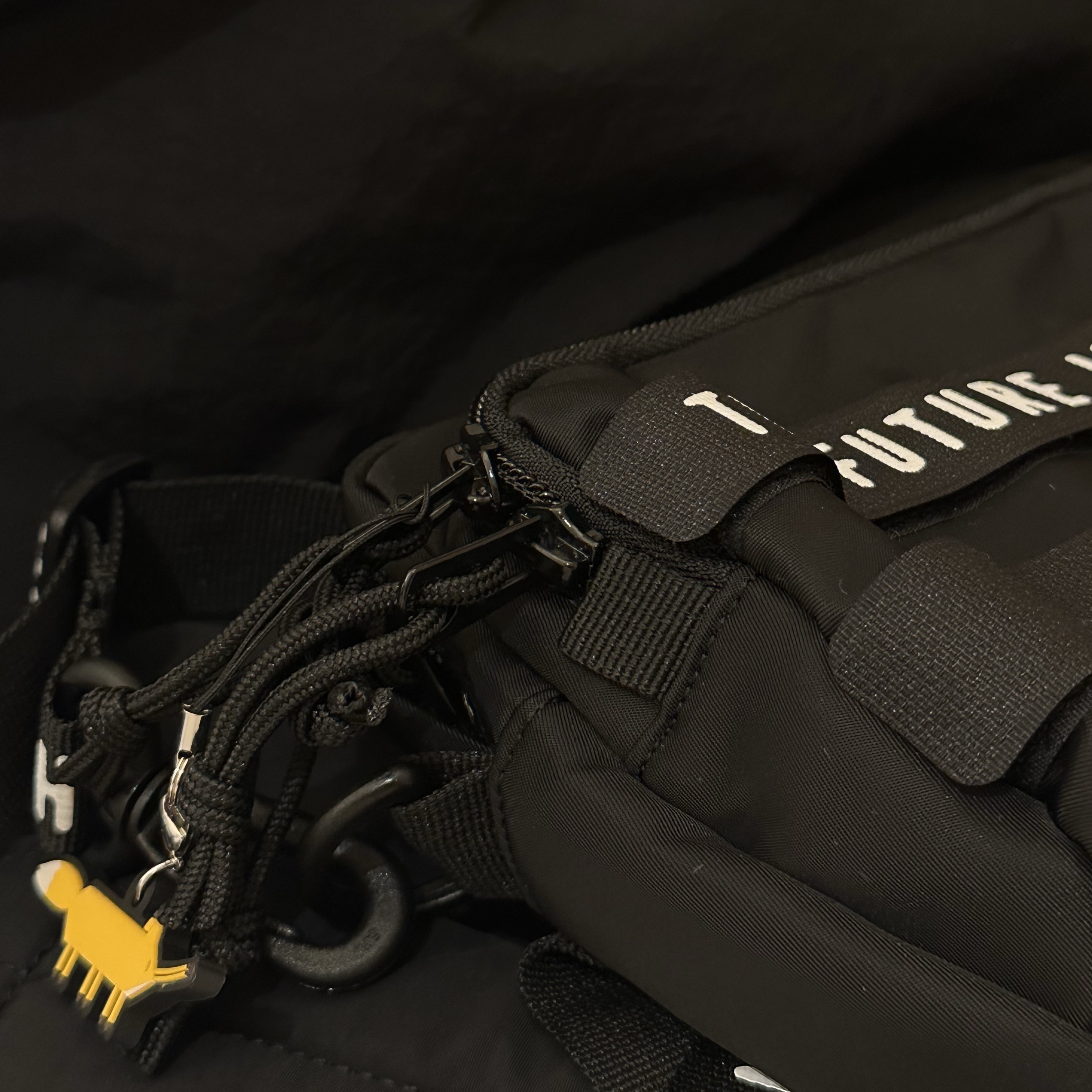 Human Made Military Pouch Small Black 착용 스타일
