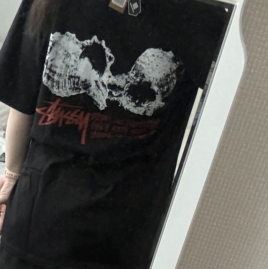 Stussy Shells T-Shirt Black 착용 스타일