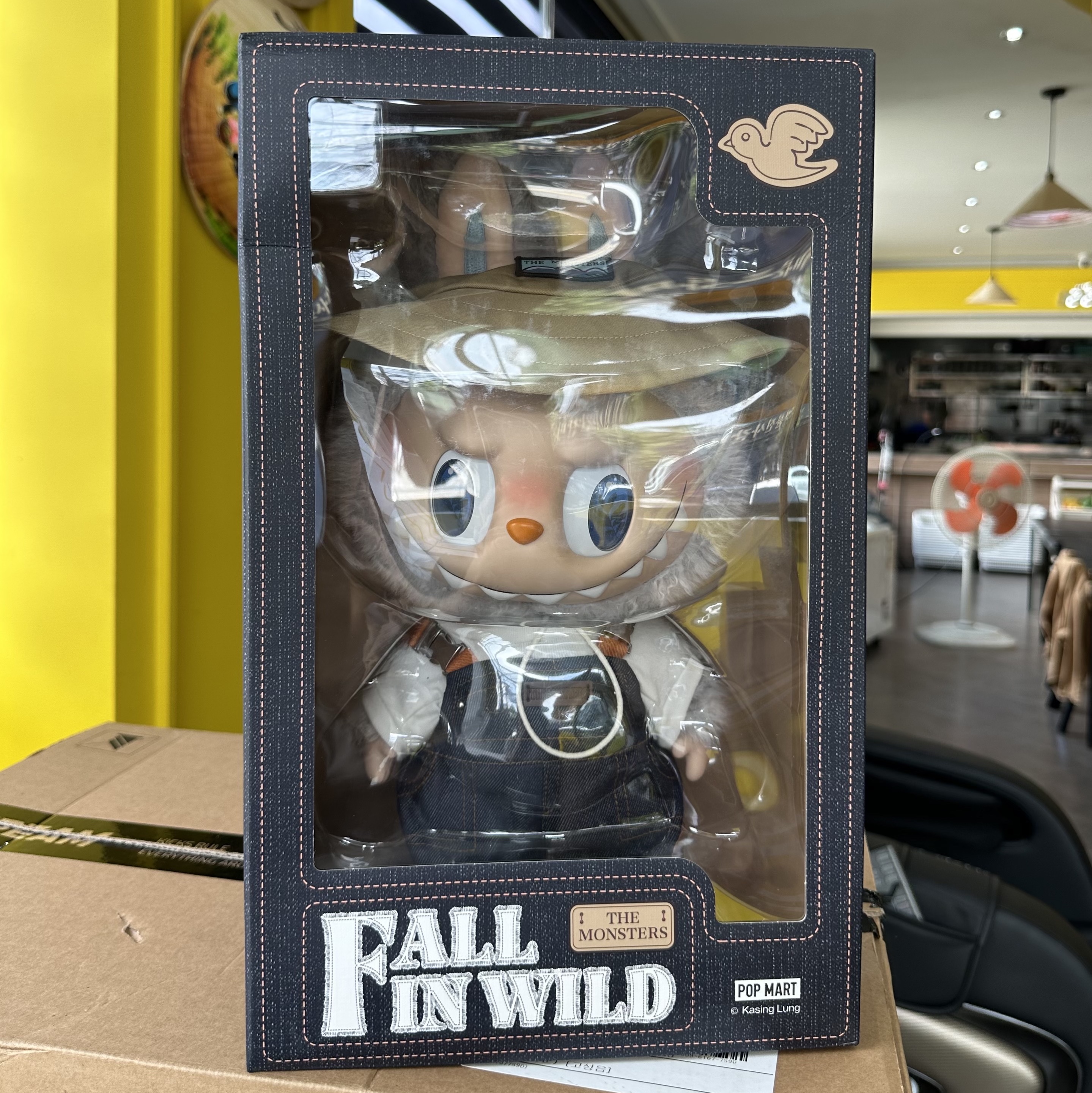 Pop Mart The Monsters Fall In Wild Labubu Series Plush Doll 착용 스타일 - 1