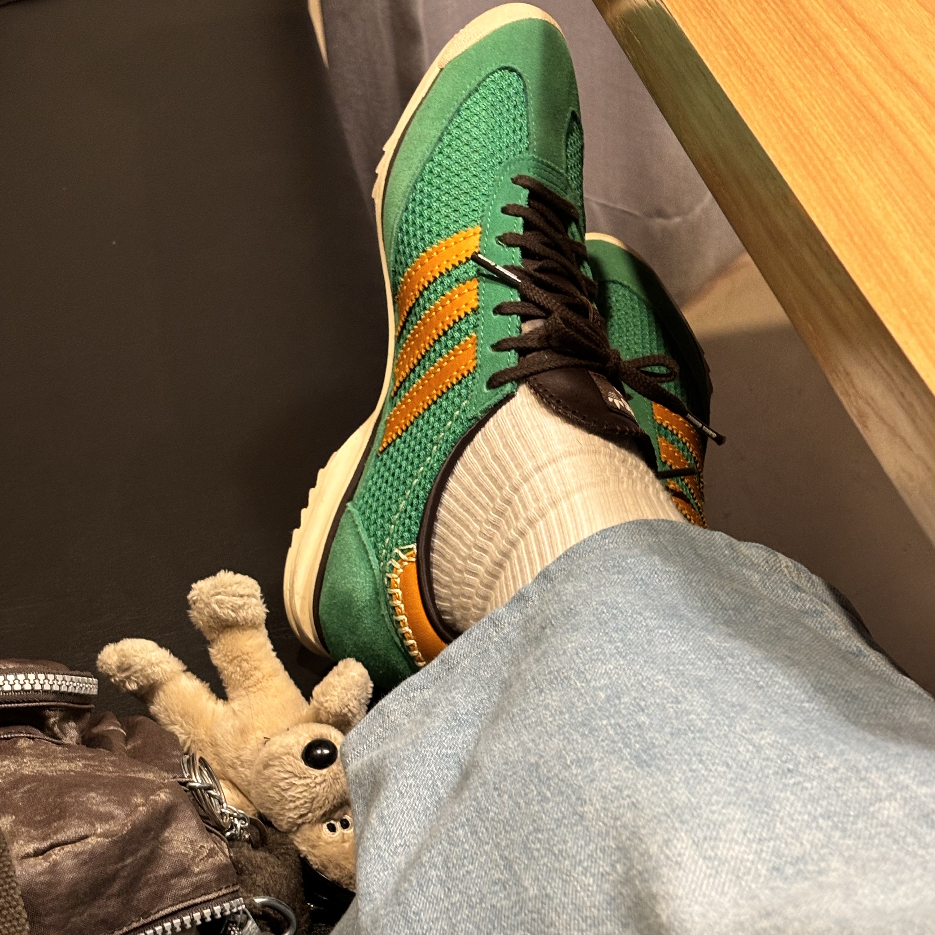 Adidas x Wales Bonner SL 72 Knit Green 착용 스타일