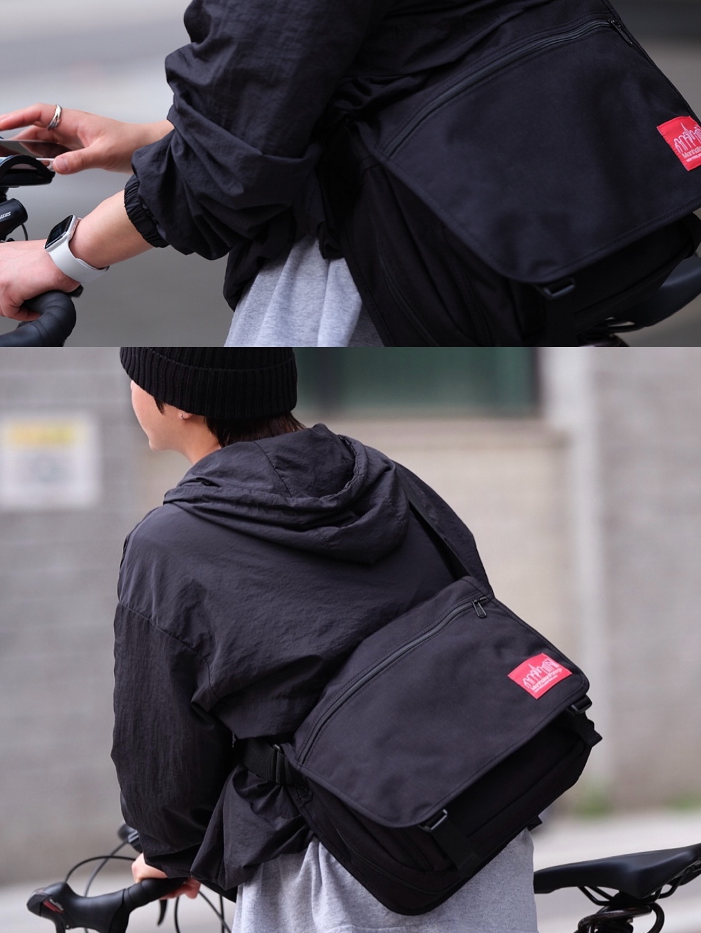 New Balance x Yeseyesee 530 Silver Royal Blue, Supreme Overdyed Beanie Black 착용 스타일 - 4