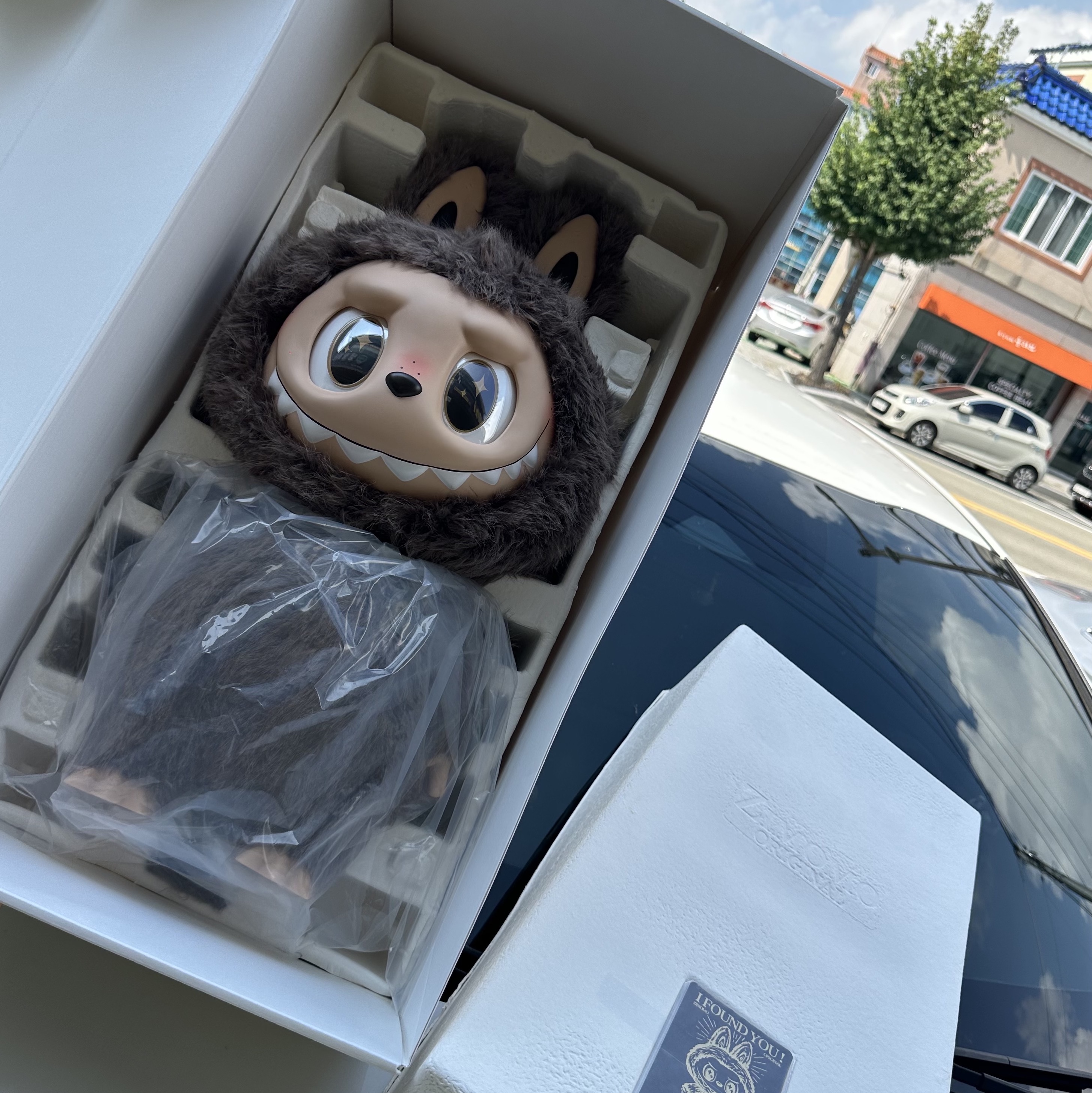 Pop Mart The Monsters I Found You Vinyl Face Doll 착용 스타일 - 3