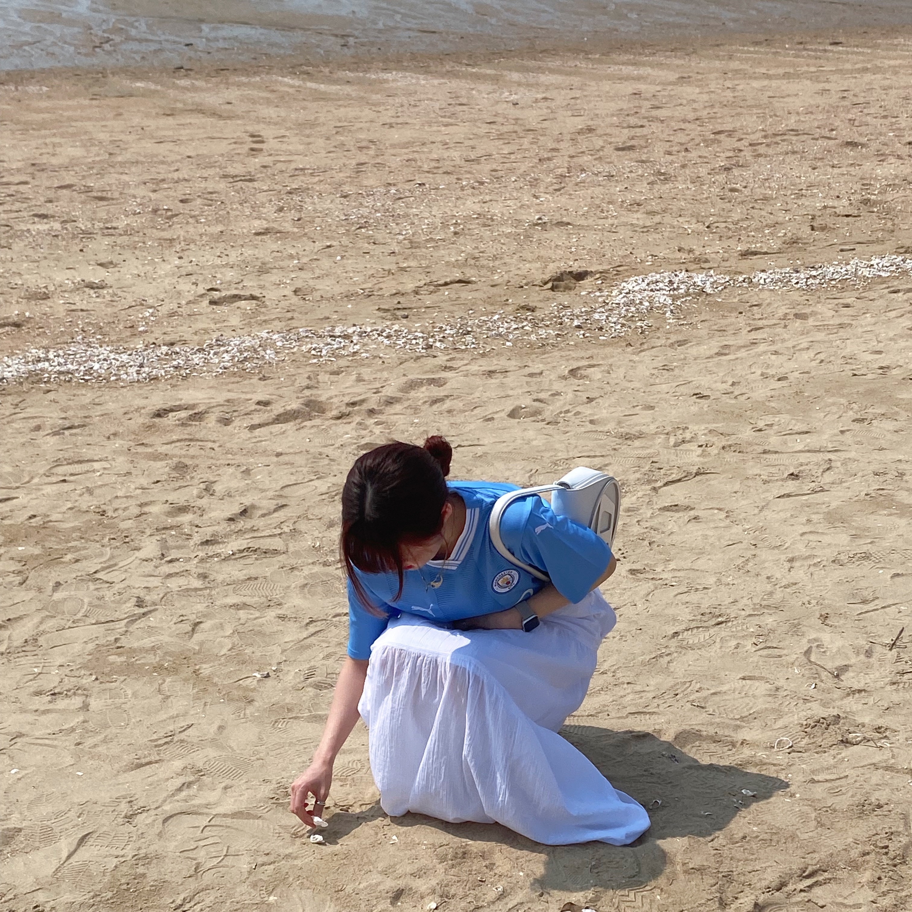 Puma Manchester City 2023/24 Home Jersey Team Light Blue (Non Marking Ver.), Puma Manchester City 2023/24 Home Authentic Jersey Team Light Blue (Non Marking Ver.) 착용 스타일