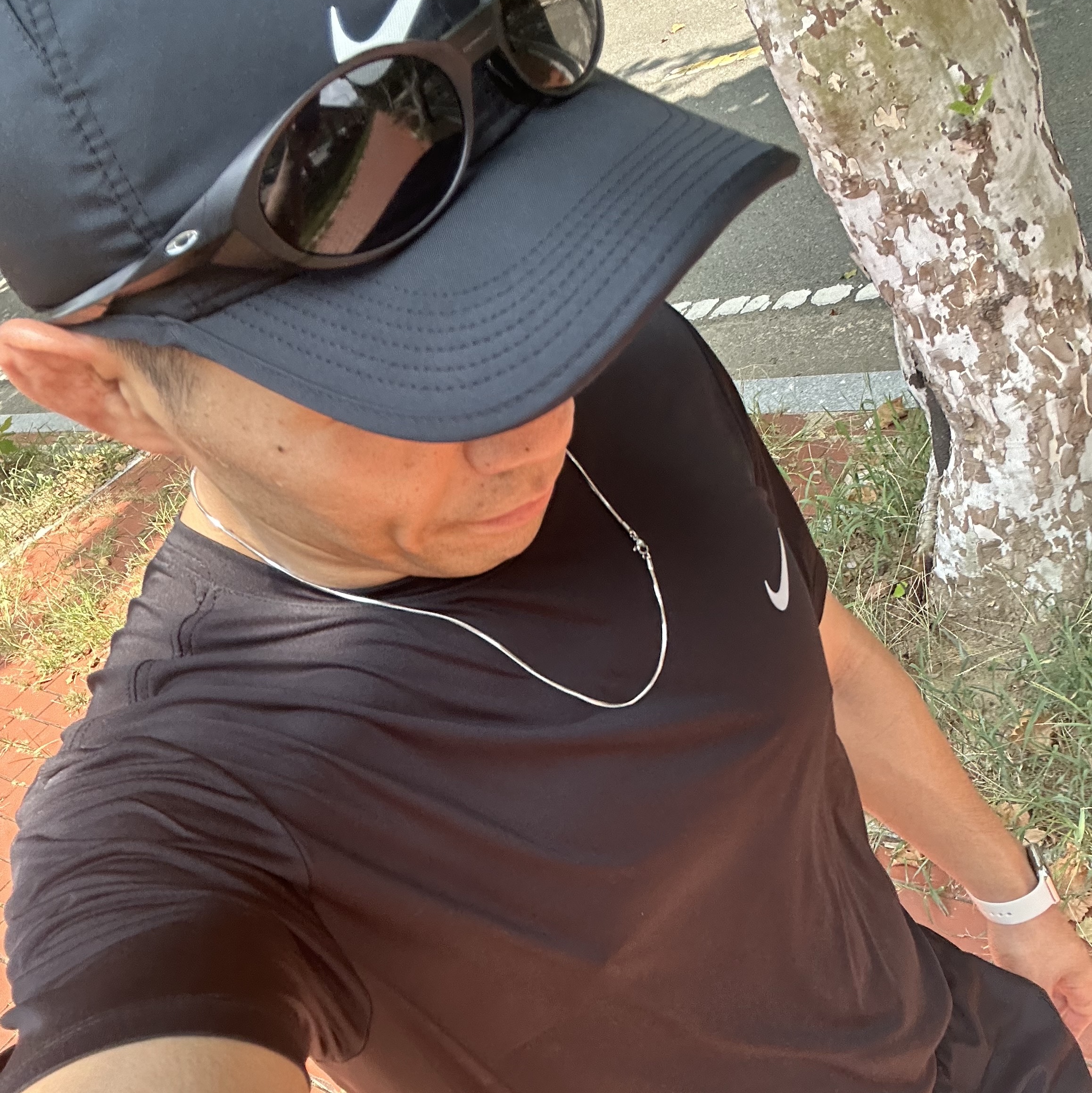 Oakley Eye Jacket Redux Matte Black Frame Prizm Grey Lenses High Bridge Fit 착용 스타일