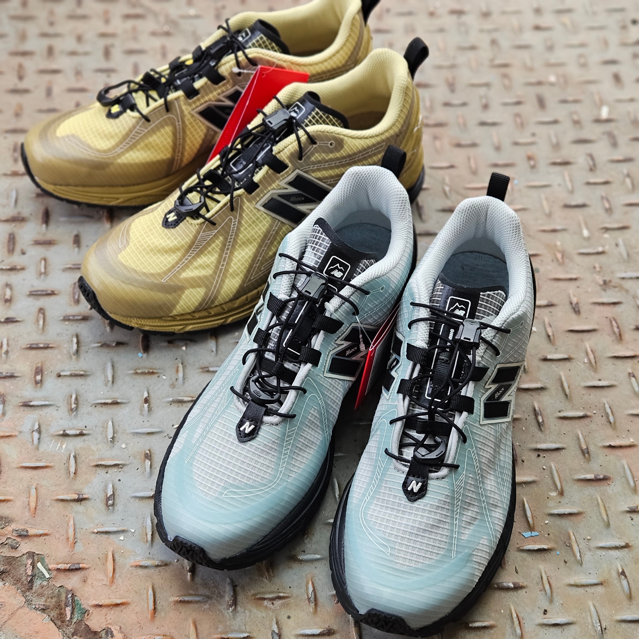 New Balance x Cayl 1906R Blue, New Balance x Cayl 1906R Yellow 착용 스타일 - 6