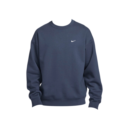 Nike Solo Swoosh Fleece Crew Thunder Blue - Asia