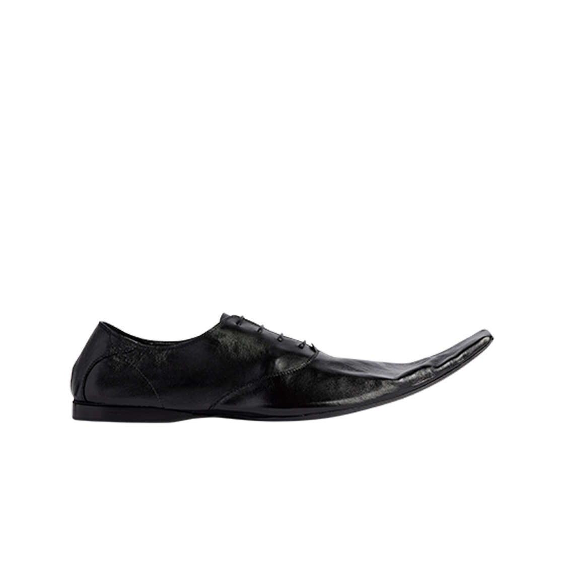 803402WB1O01000 Balenciaga Ultra Soft Derby Black