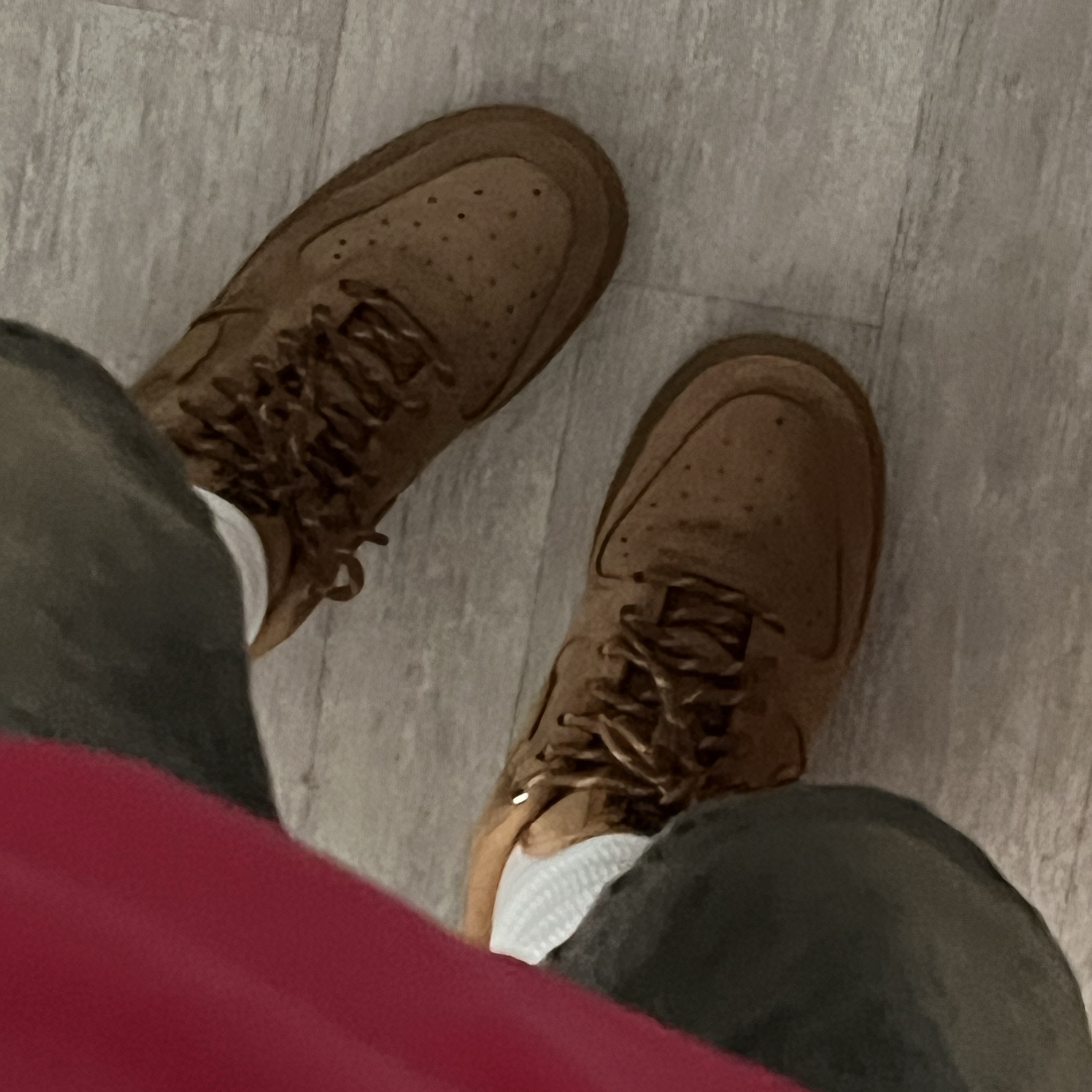 (W) Nike Air Force 1 '07 WB Flax Wheat 착용 스타일 - 2