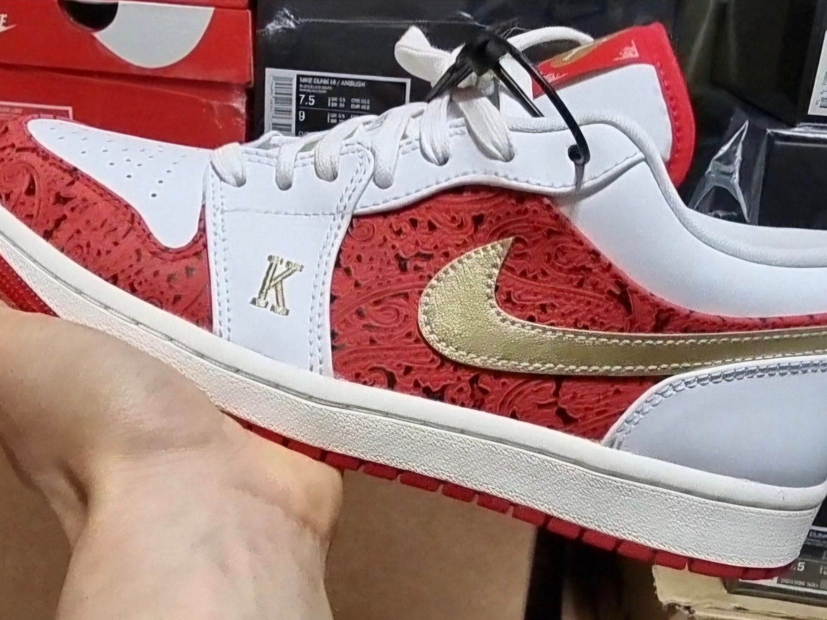 Jordan 1 Low SE Spades 착용 스타일