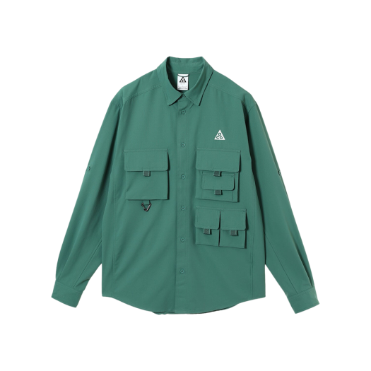 Nike ACG Dri-Fit UV Devastation Trail Shirt Bicoastal Vintage Green - Asia