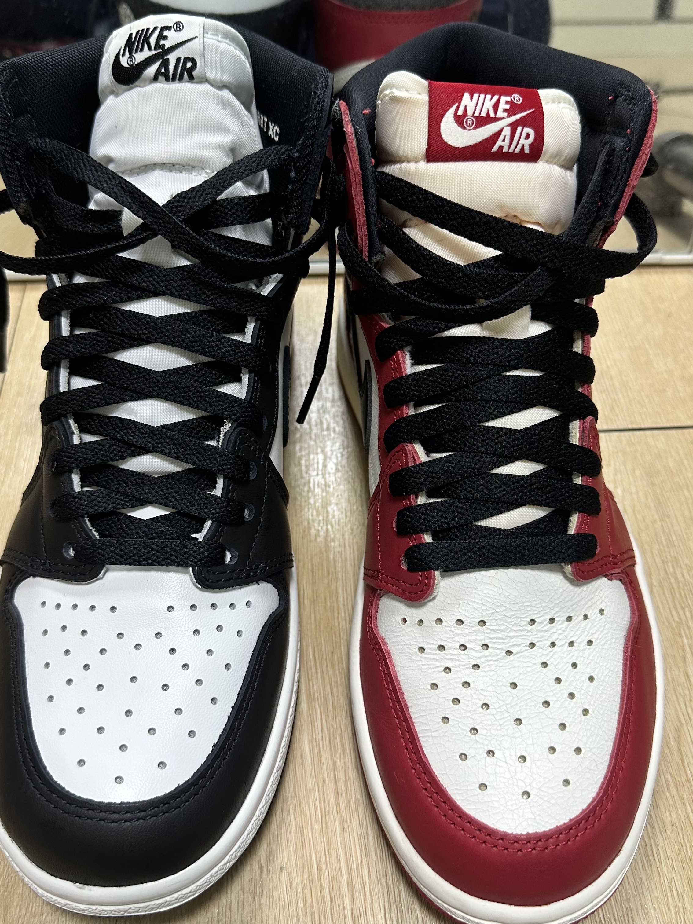 Jordan 1 High 85 Black White, Jordan 1 Retro High OG Chicago 2022 착용 스타일 - 5