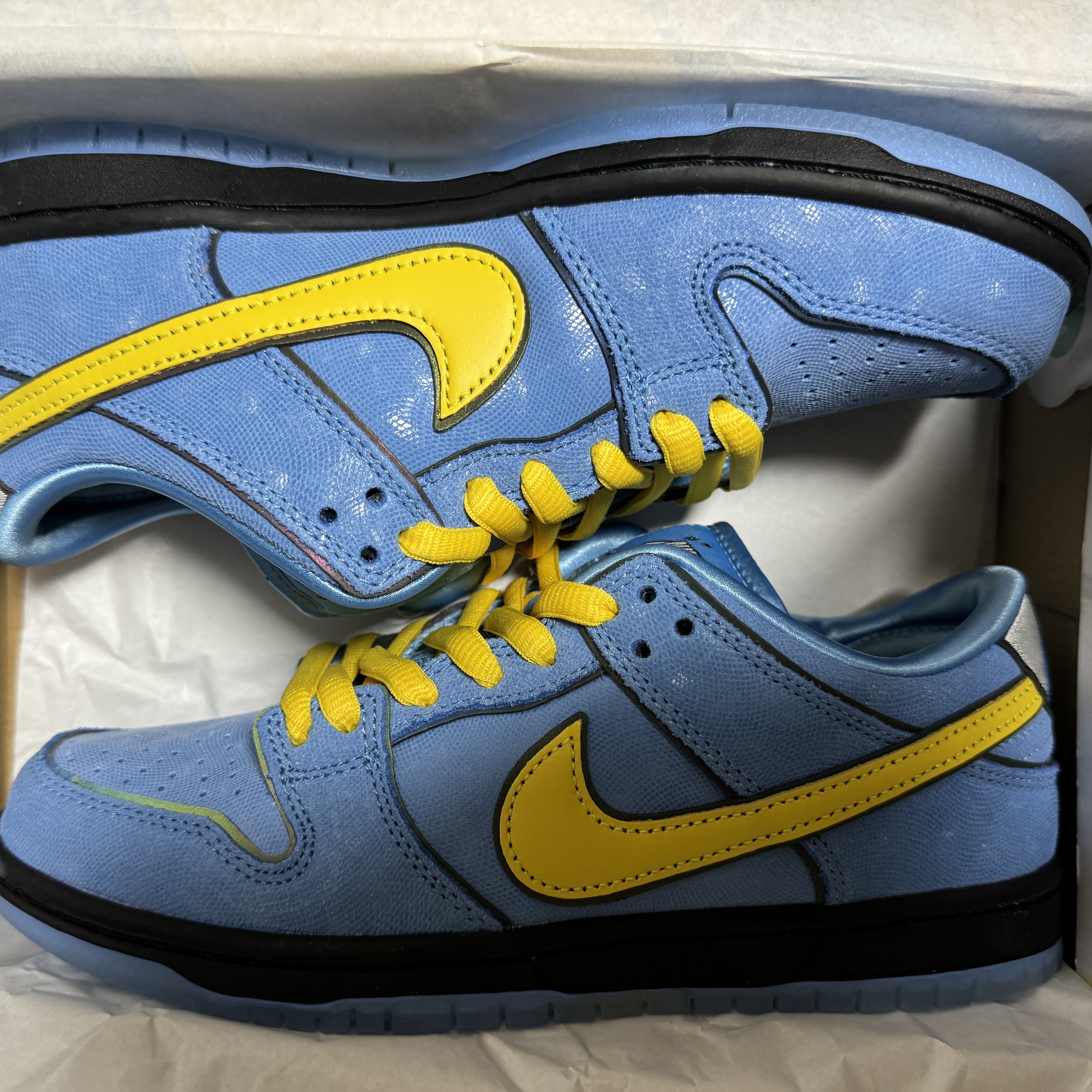 Nike x The Powerpuff Girls SB Dunk Low Pro QS Bubbles 착용 스타일