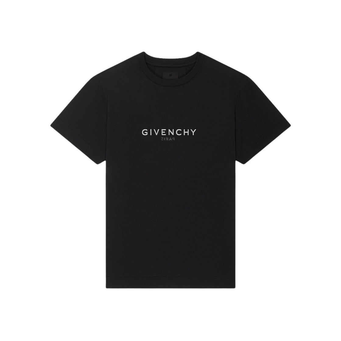 Givenchy Reverse Oversized Cotton T-Shirt Black 상세 이미지 1