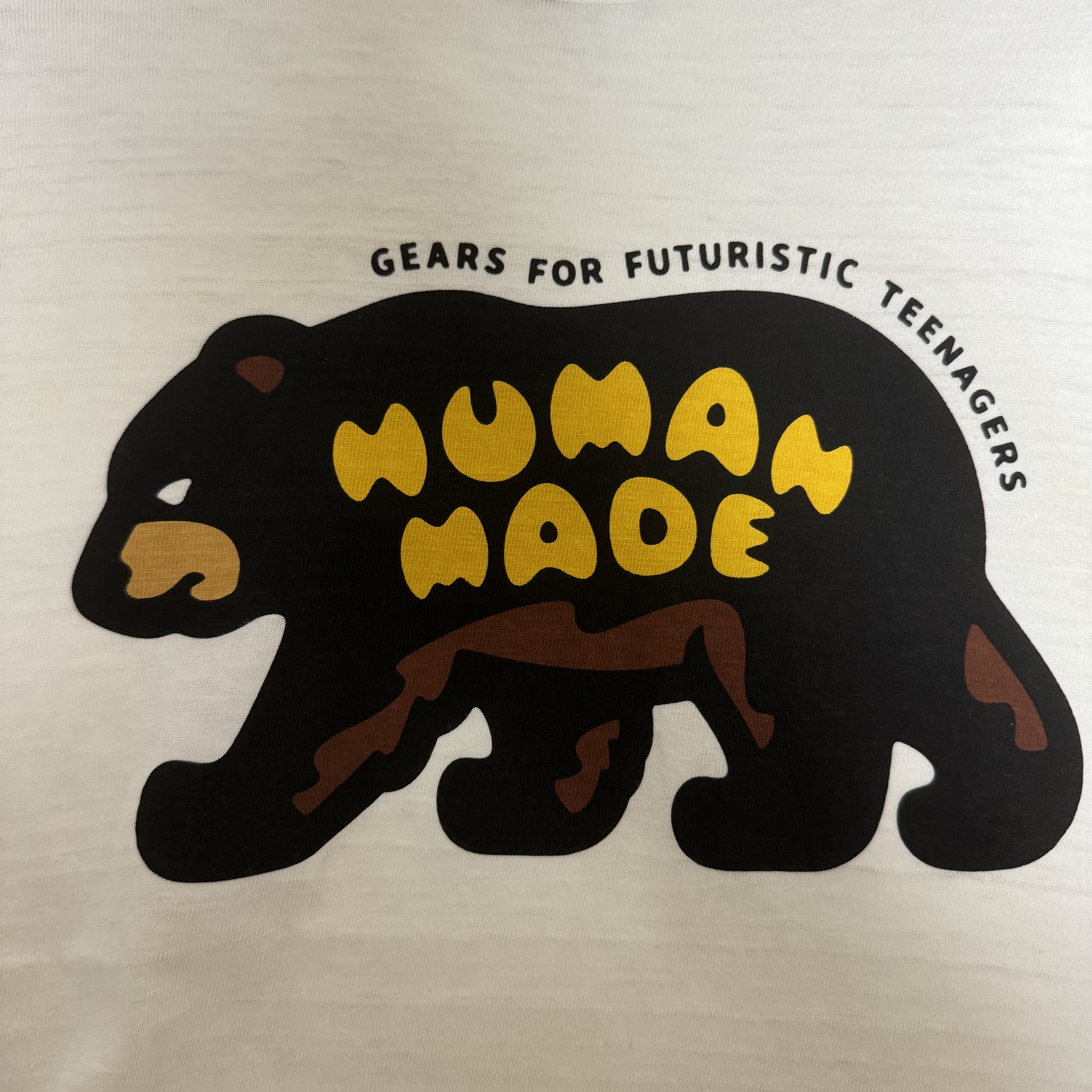 Human Made Graphic T-Shirt #10 White 착용 스타일
