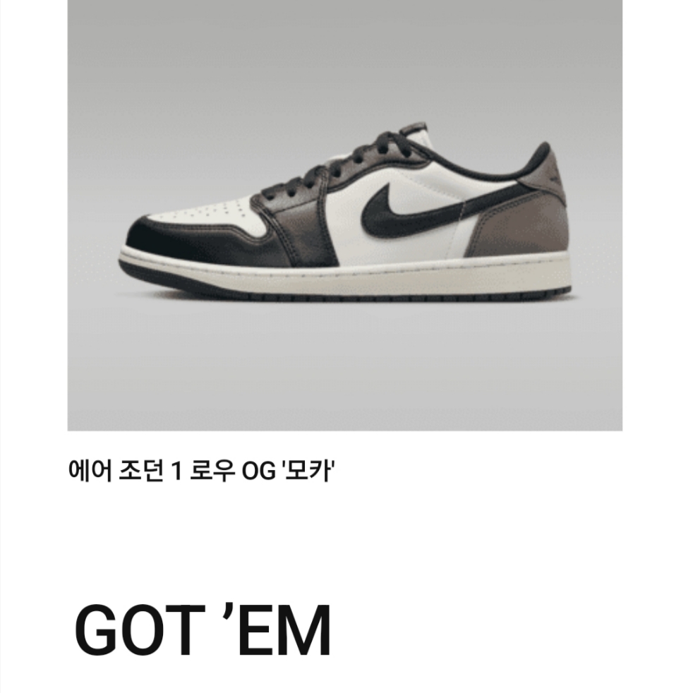 Jordan 1 Retro Low OG Mocha 착용 스타일