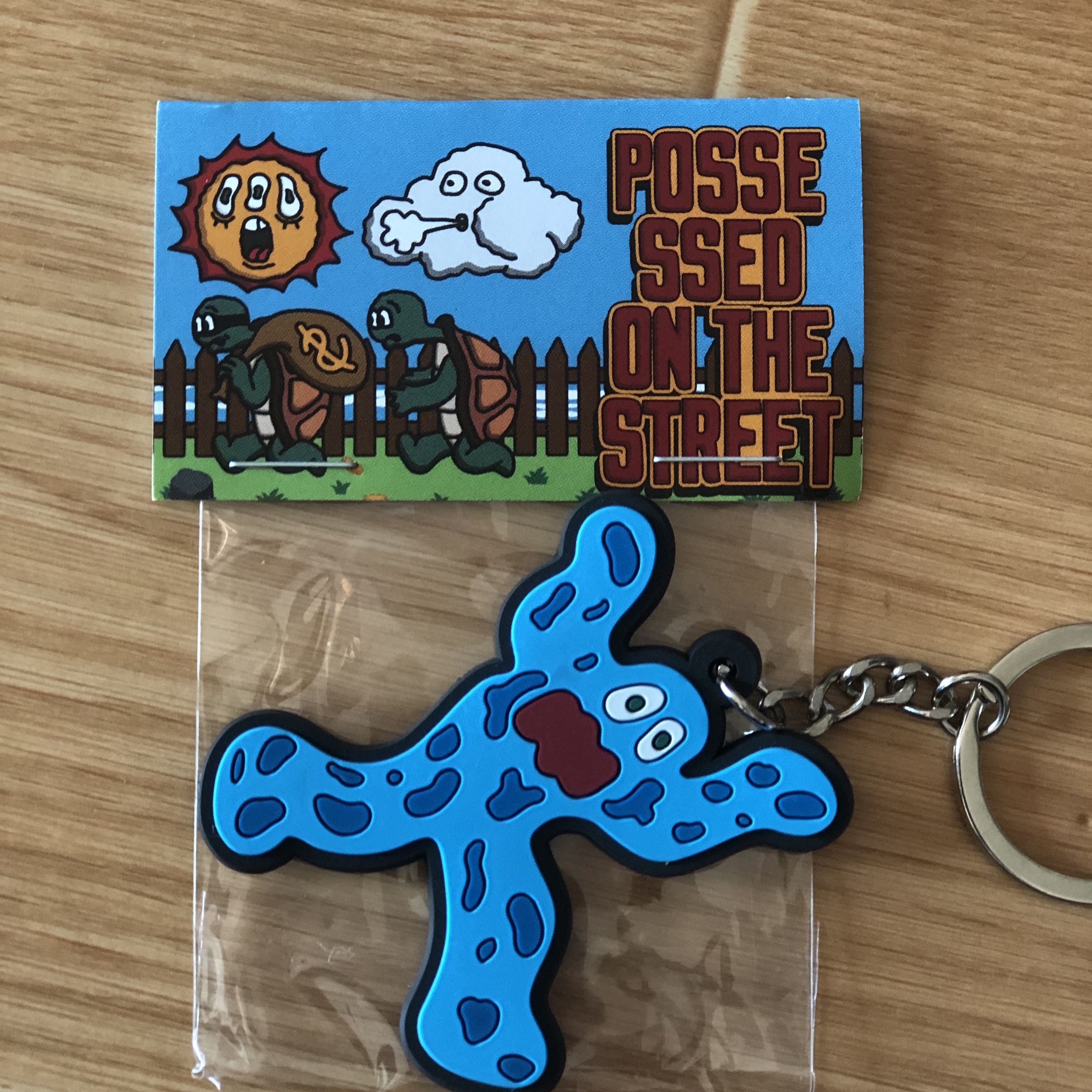 POTS Jelly Man Keyring 착용 스타일