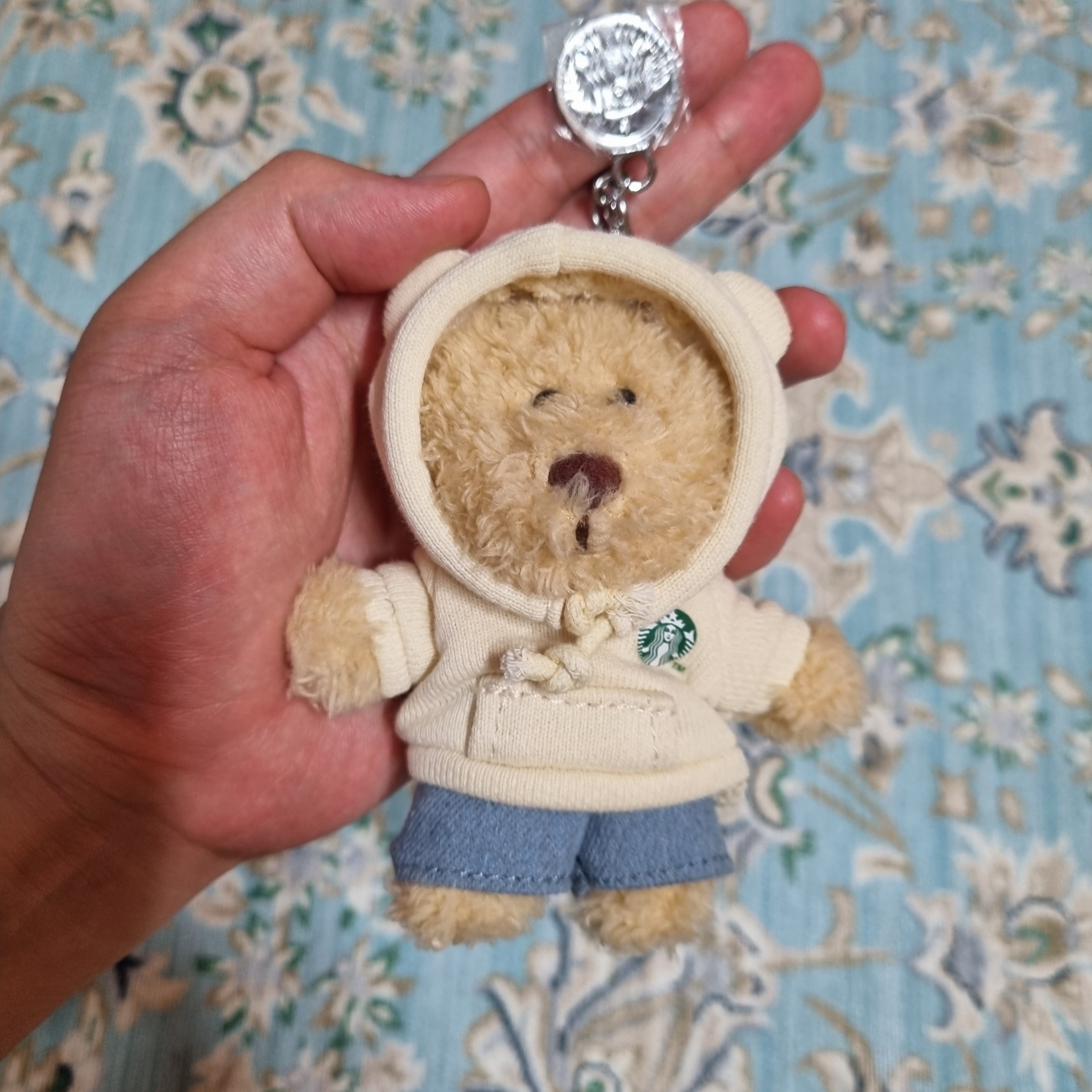 Starbucks Cool Summer Bearista Key Chain 착용 스타일