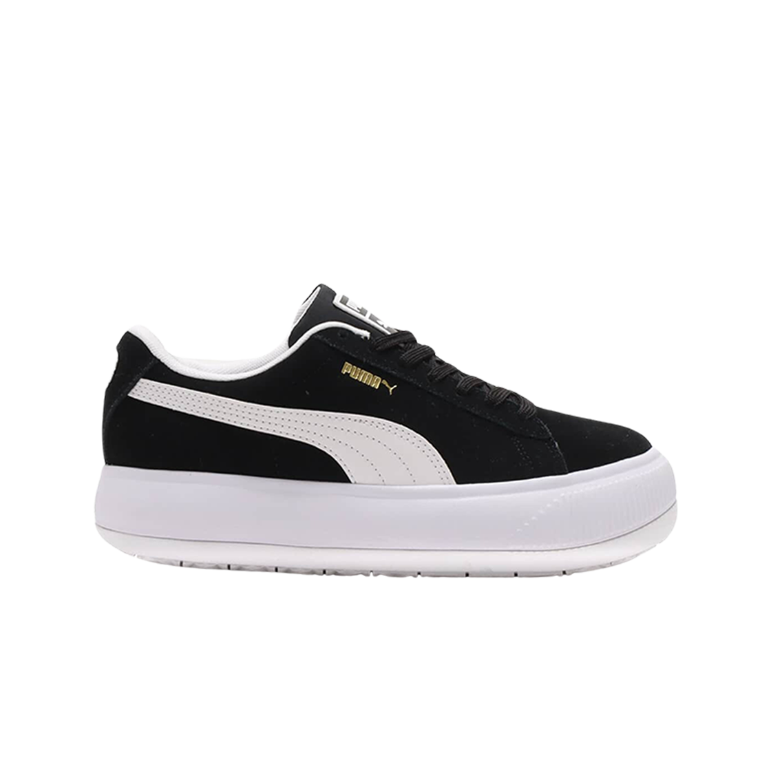 380686-02 (W) Puma Suede Mayu Black White
