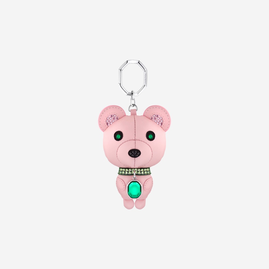 Swarovski Icons Key Ring Bear Multicolored Stainless Steel 상세 이미지 1