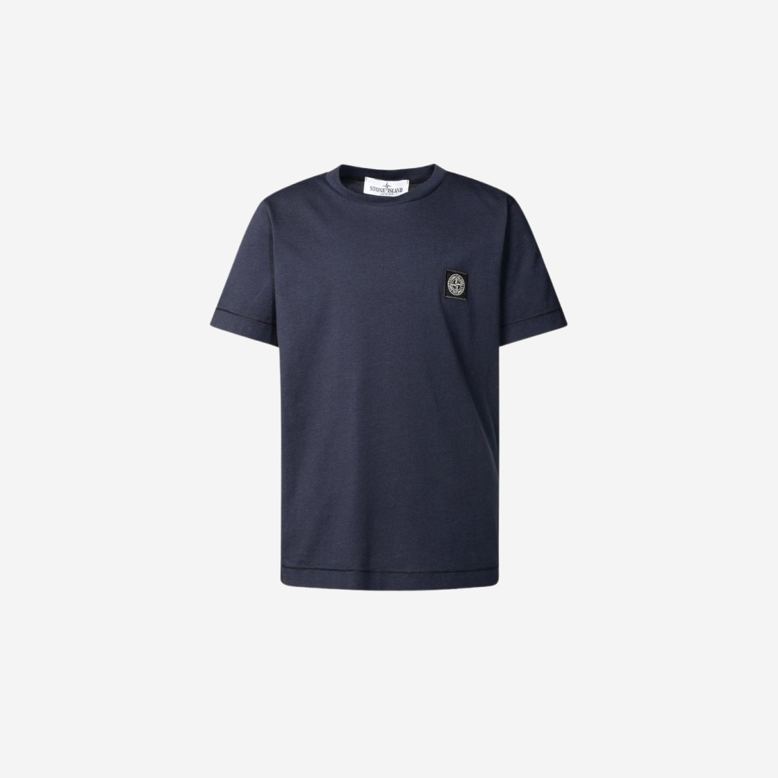 (Kids) Stone Island 20147 T-Shirt Navy Blue - 24SS 상세 이미지 1