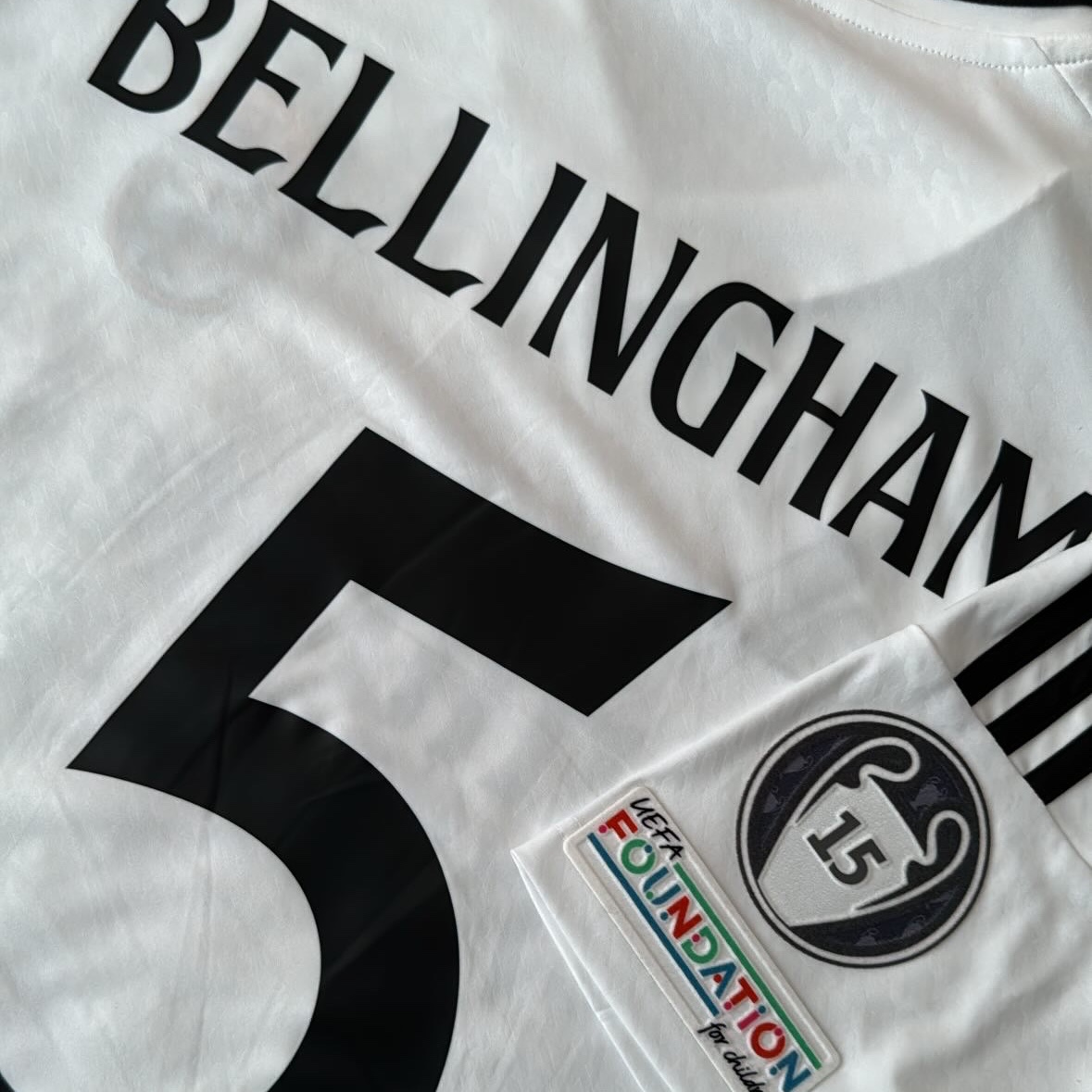 Adidas Real Madrid 2024/25 Home Jersey White - KR Sizing (Non Marking Ver.) 착용 스타일