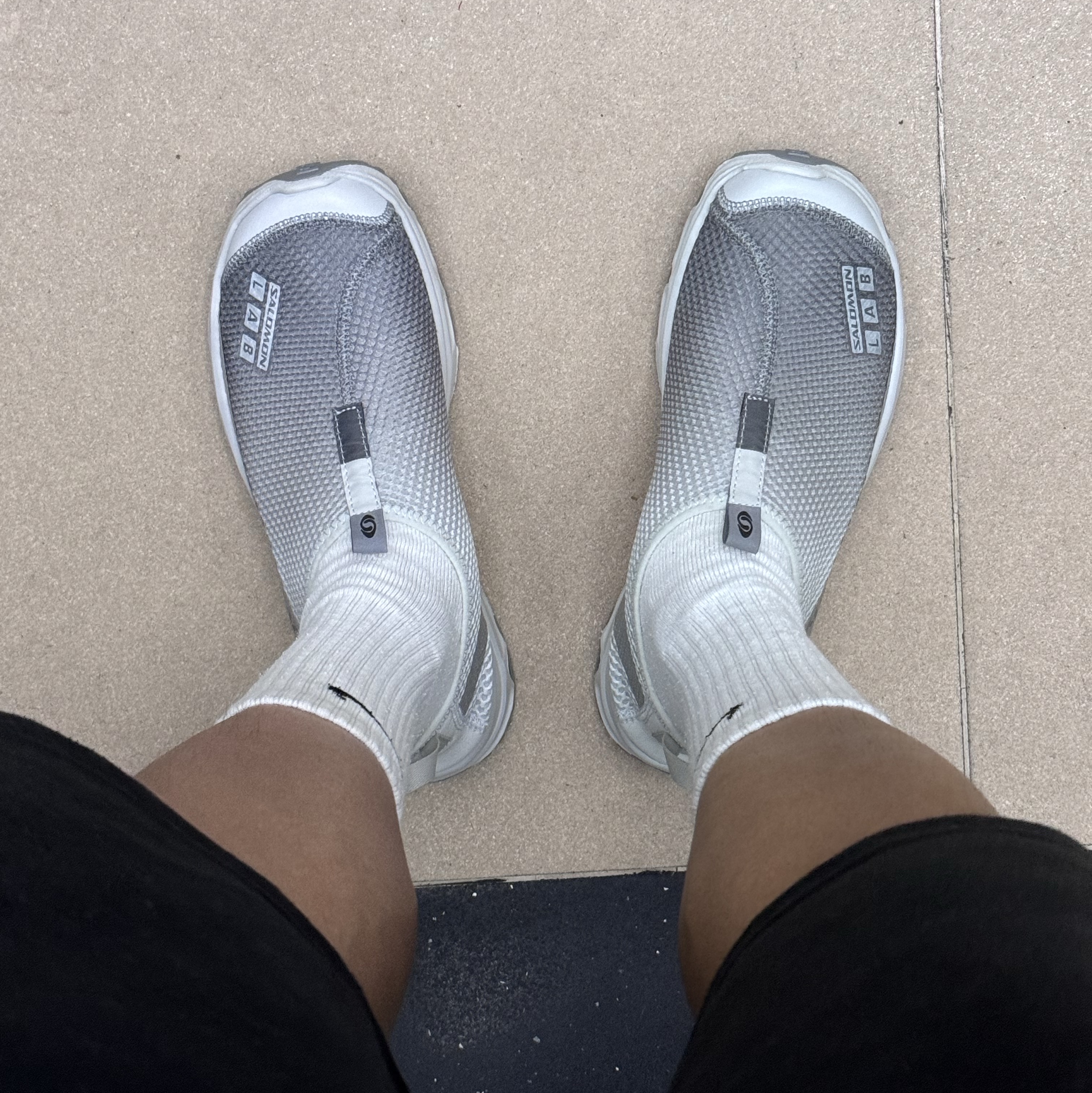 Salomon RX Moc 3.0 Glacier Gray 착용 스타일