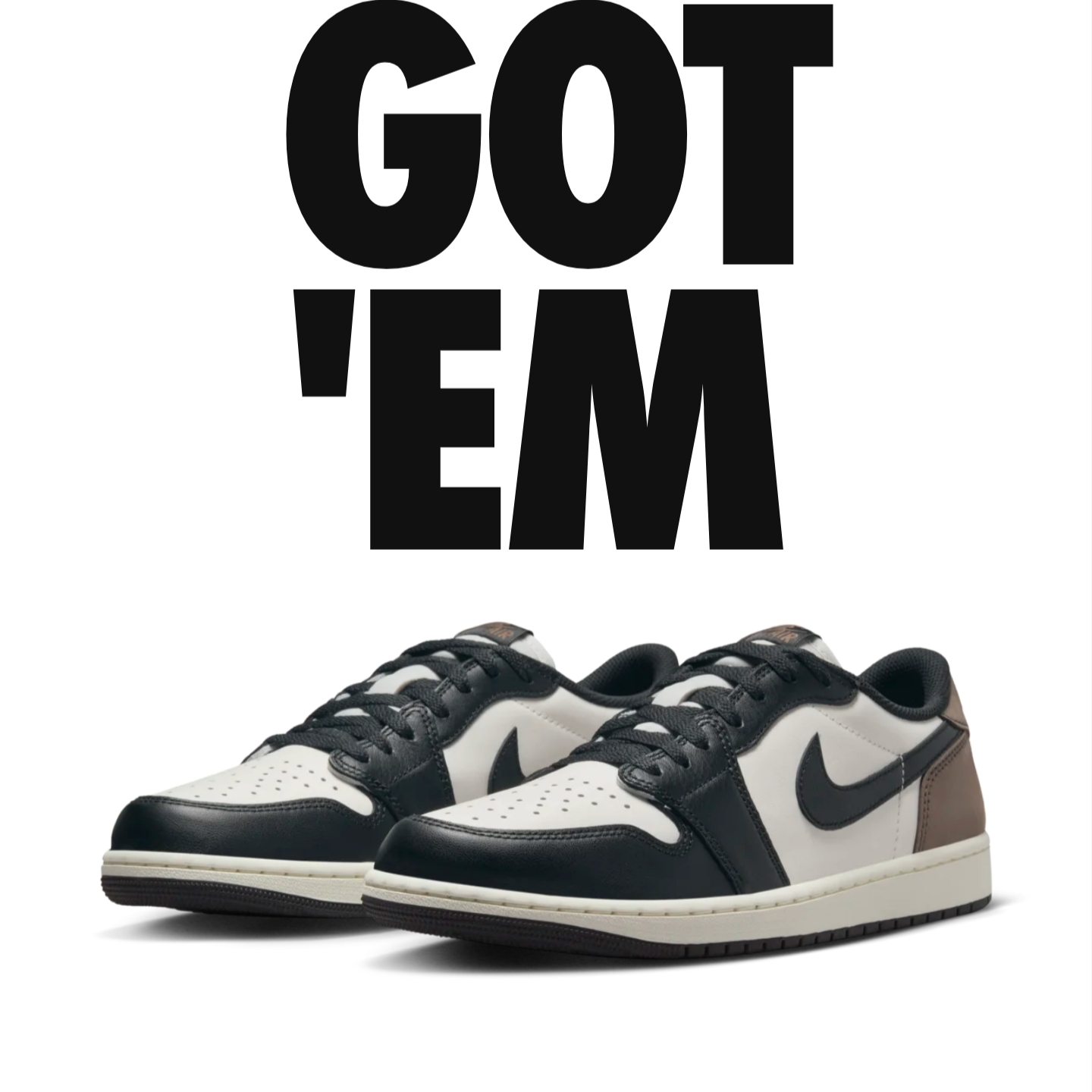 Jordan 1 Retro Low OG Mocha 착용 스타일 - 2